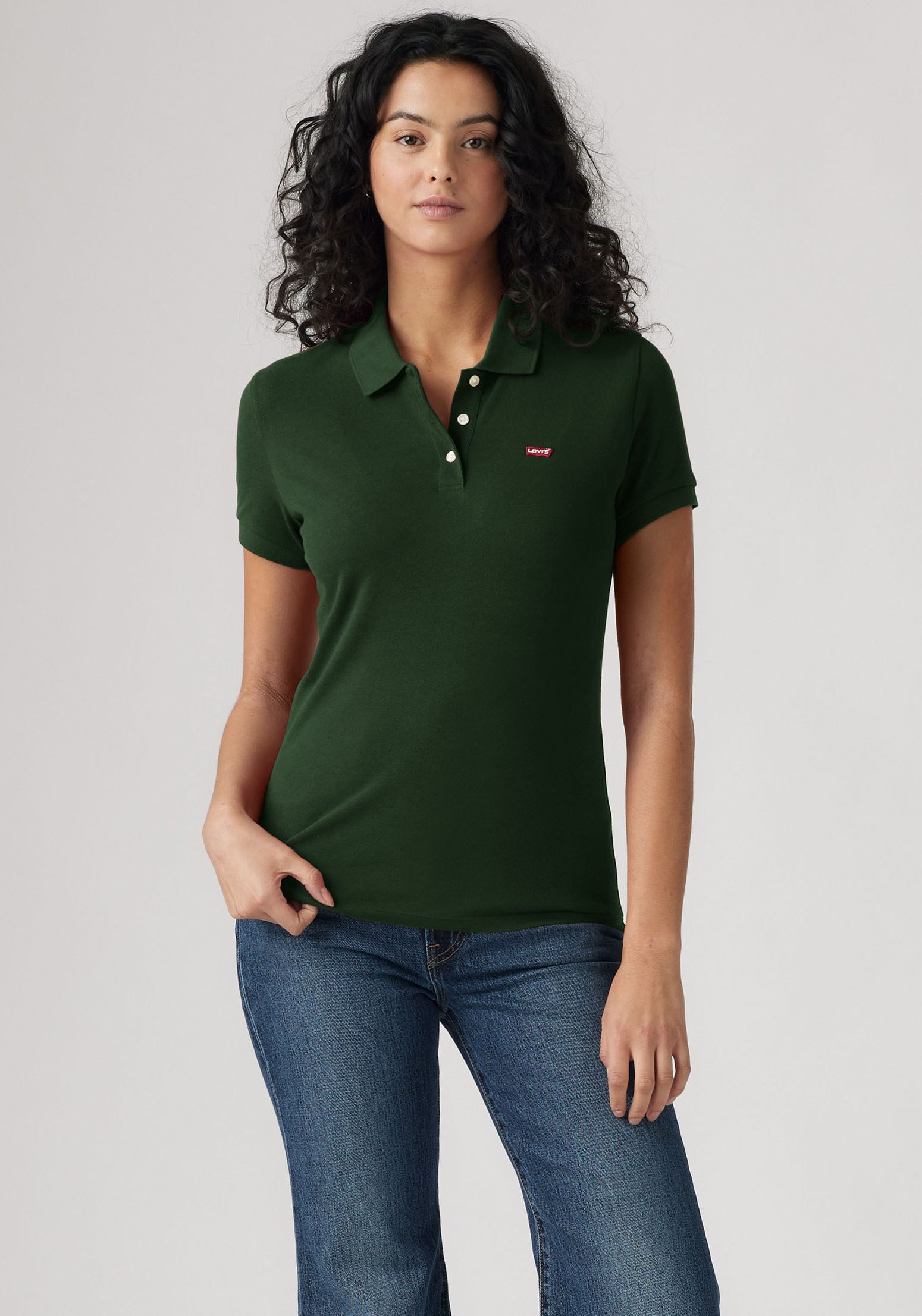 Image of Levis Poloshirt "LEVIS HM POLO" Piqué aus elastischer Baumwollmischung
