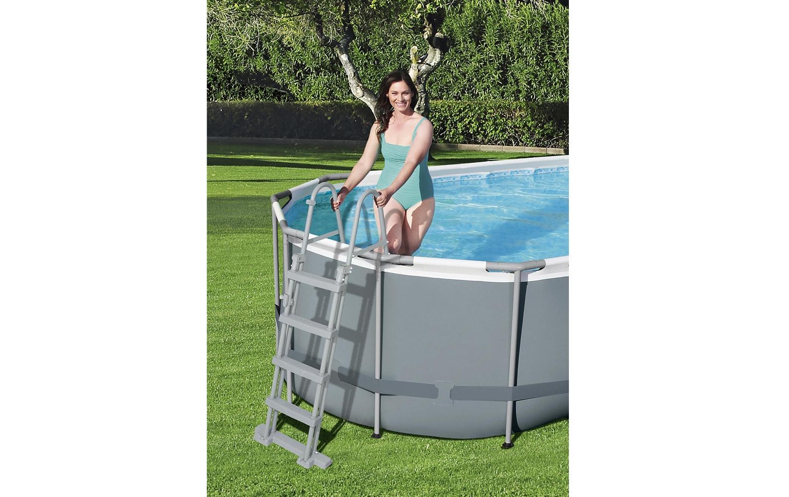 Bestway Pool »Power Steel Frame Komplett-Set 549 x 274 x 122cm«