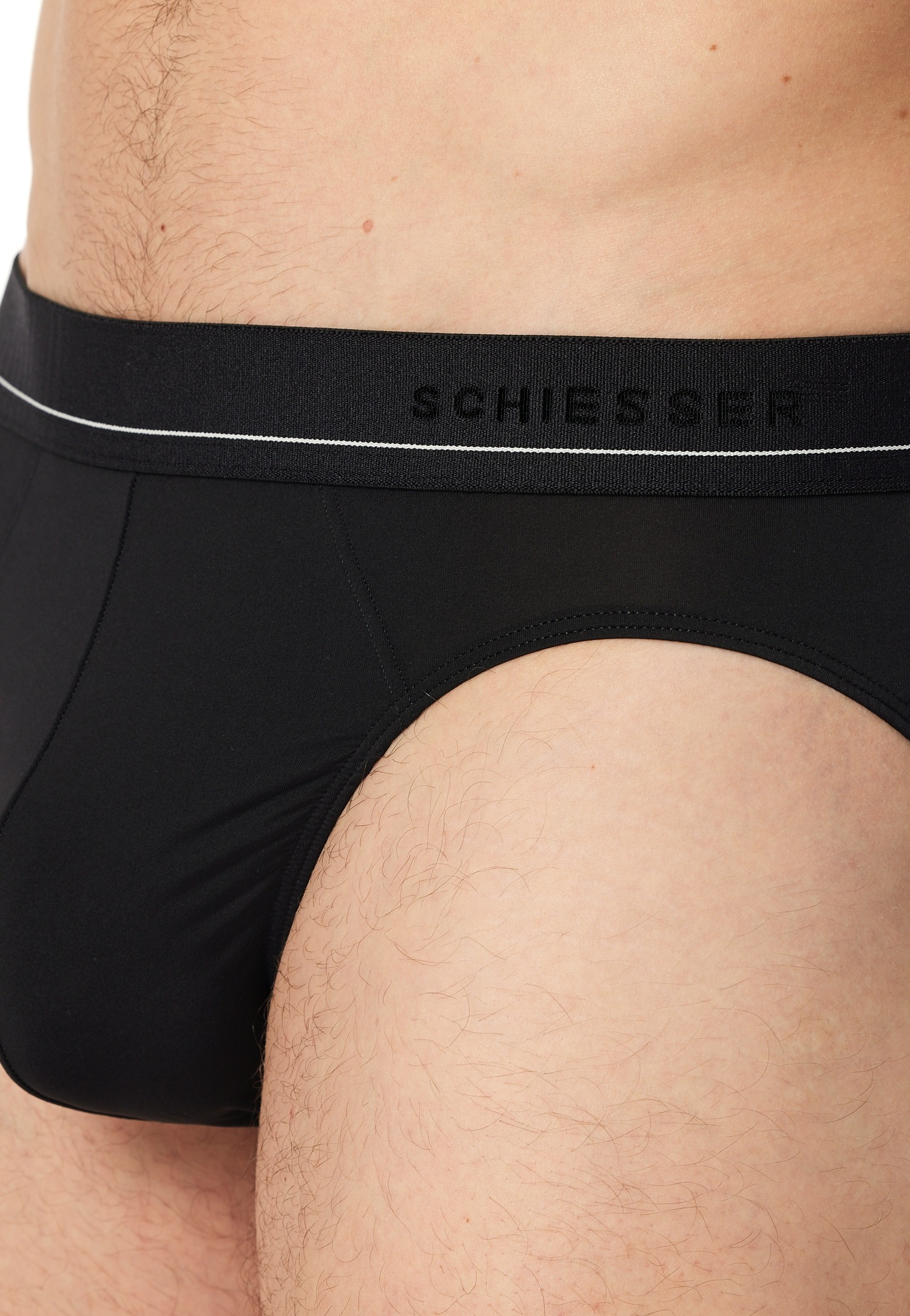 Schiesser Slip rio »Pure Micro« sans braguette, sans coutures gênantes