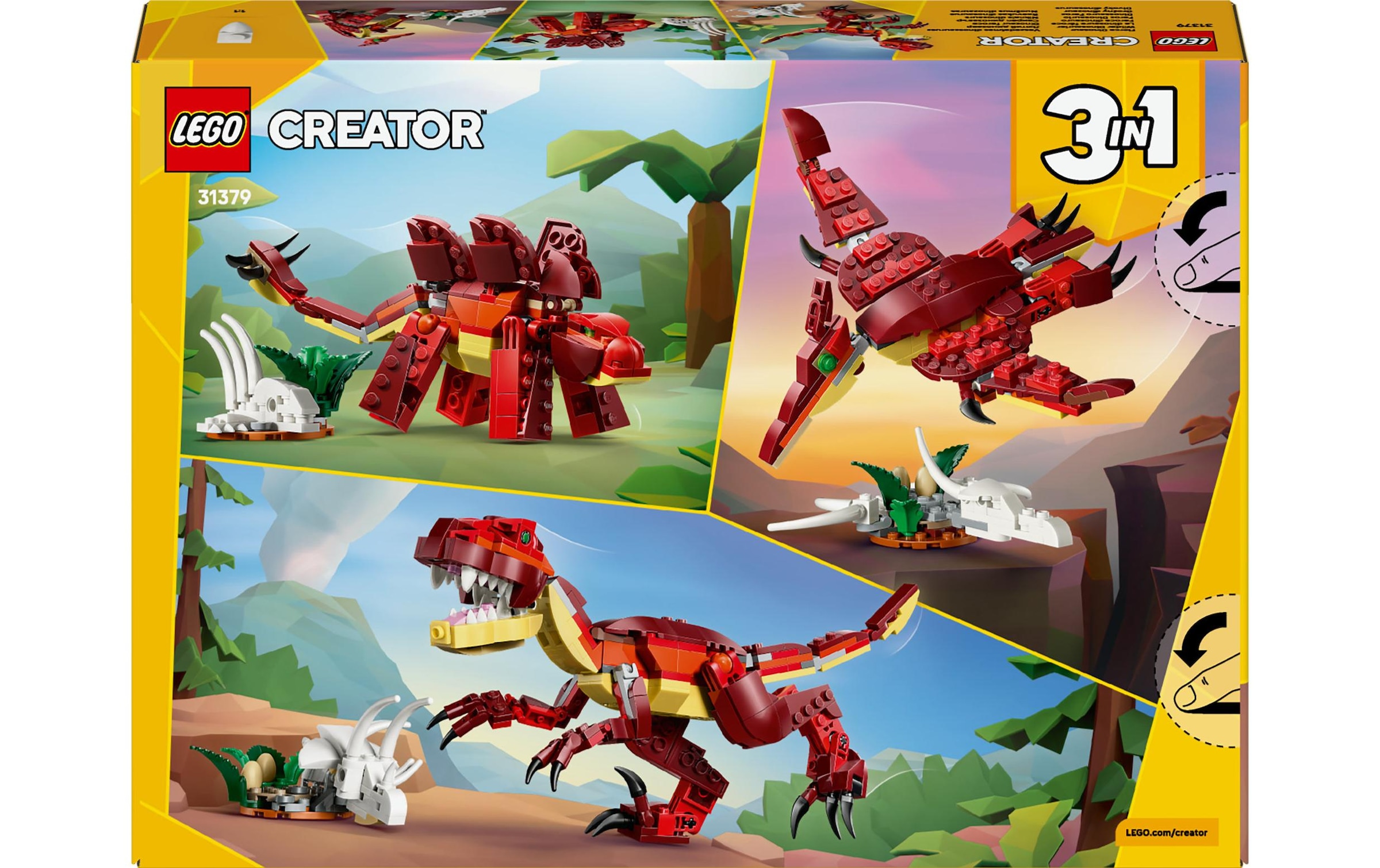  Pions de construction »Creator Wilder Dinosaurier 31379« Kategorie: Figuren/Tiere