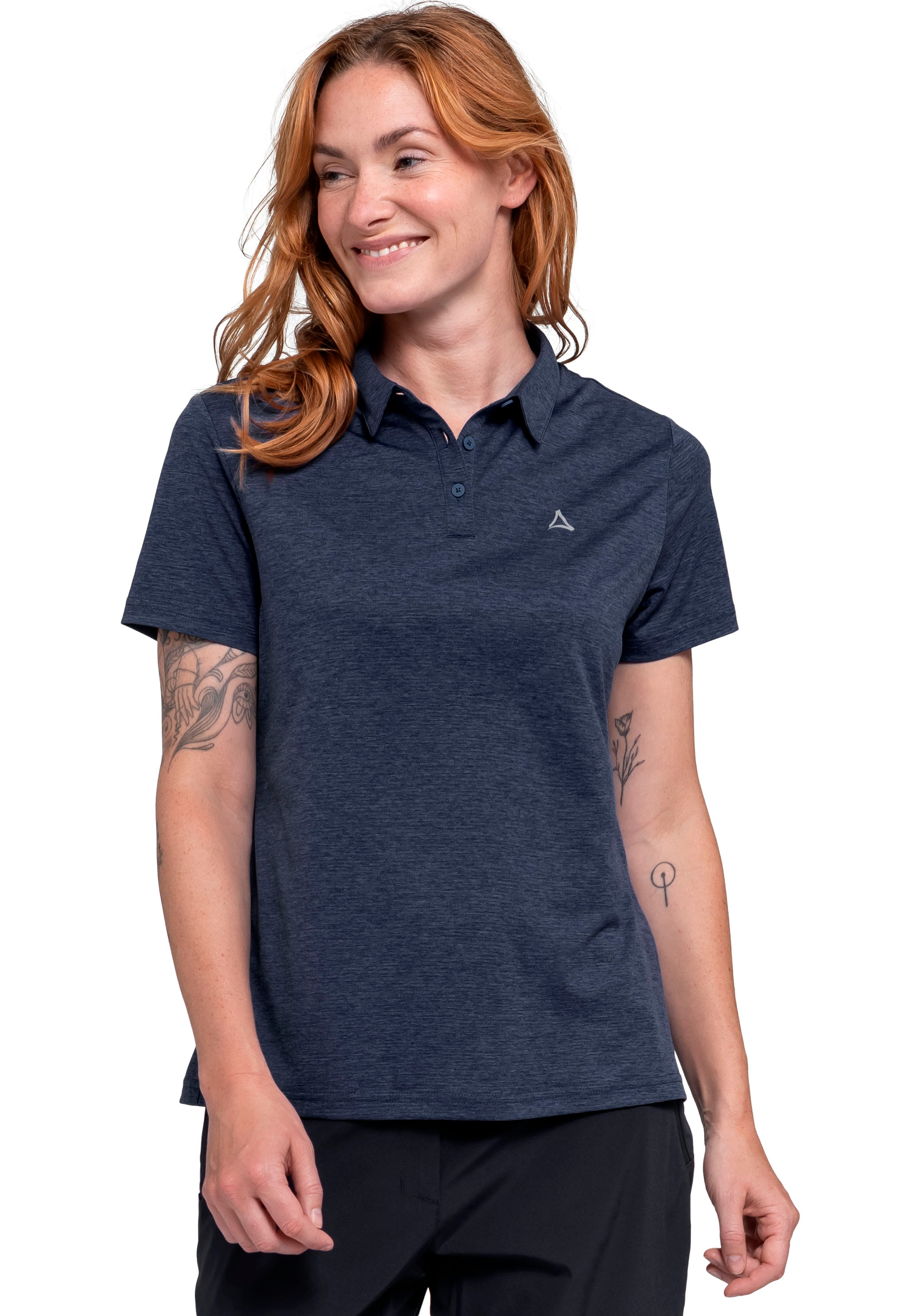 Image of Schöffel Poloshirt "CIRC Polo Shirt Tauron L" sportliche Passform, kurze Ärmellänge, schnelltrocknend