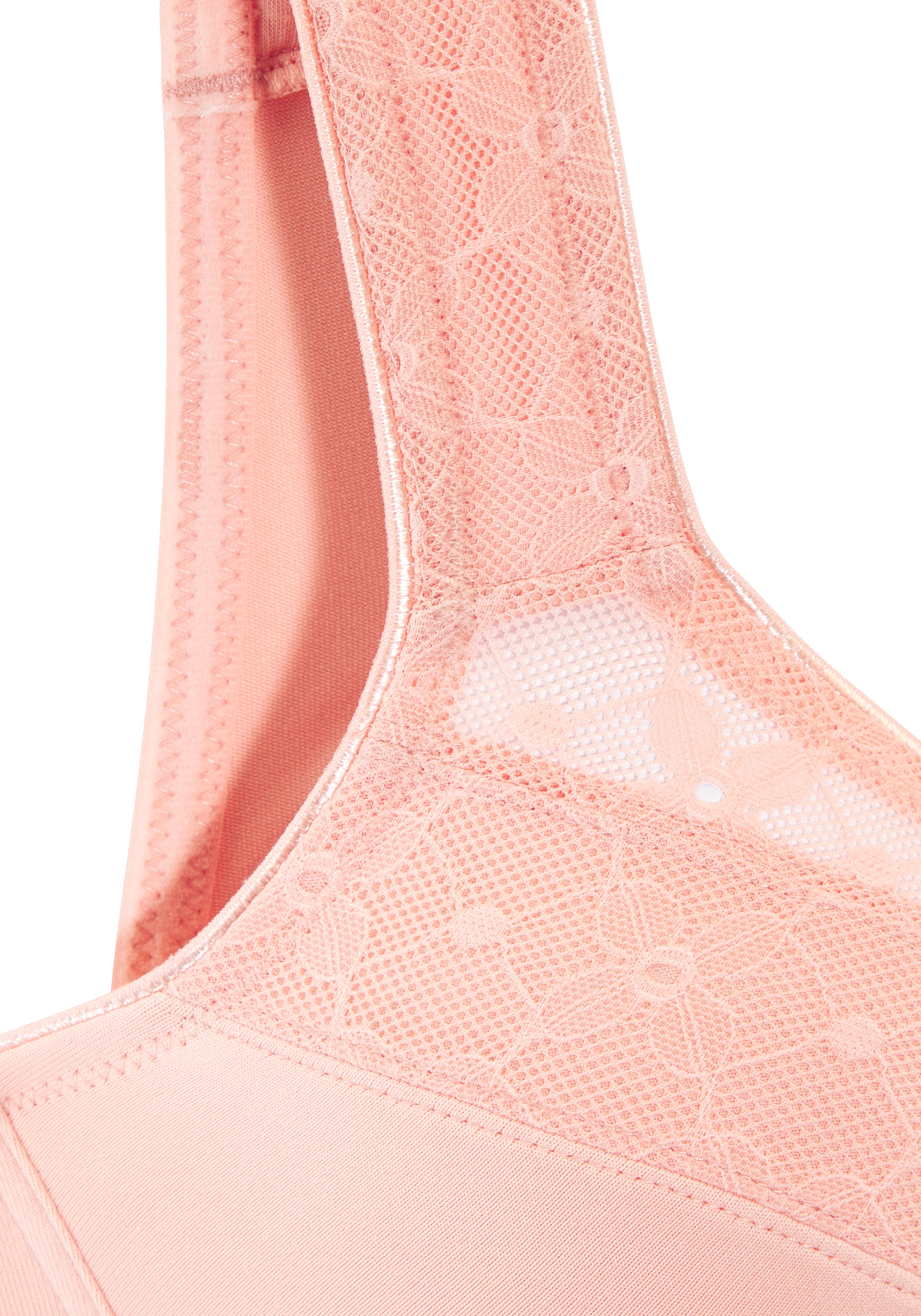 Nuance by Lascana Soutien-gorge emboîtant Paquet,  sans armature avec larges bretelles – aussi parfait pour les grandes tailles