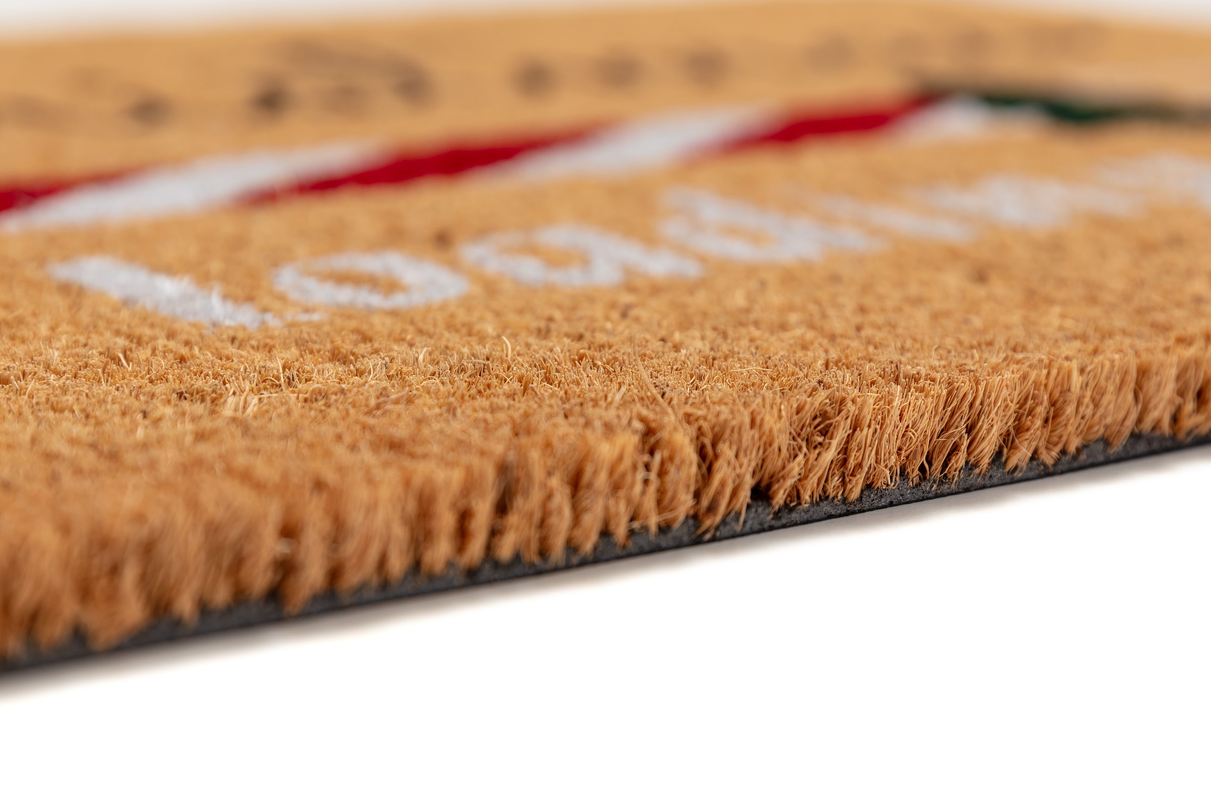 ASTRA Tapis de sol »Kokosvelours  Xmas loadin  40x60« Rectangulaire 1,4 mm Höhe Noix de coco, matériau naturel, canne en sucre, Noël