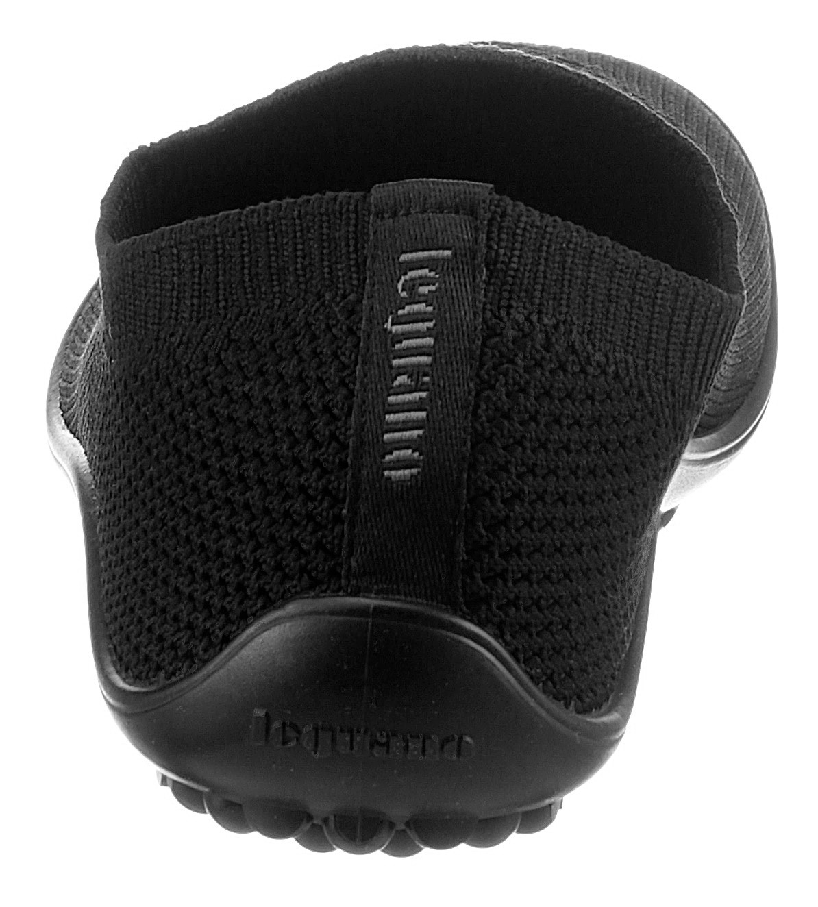 Leguano Barfussschuh »SCIO«, Slipper, Freizeitschuh, Bequemschuh mit seitlichem Logo-Emblem