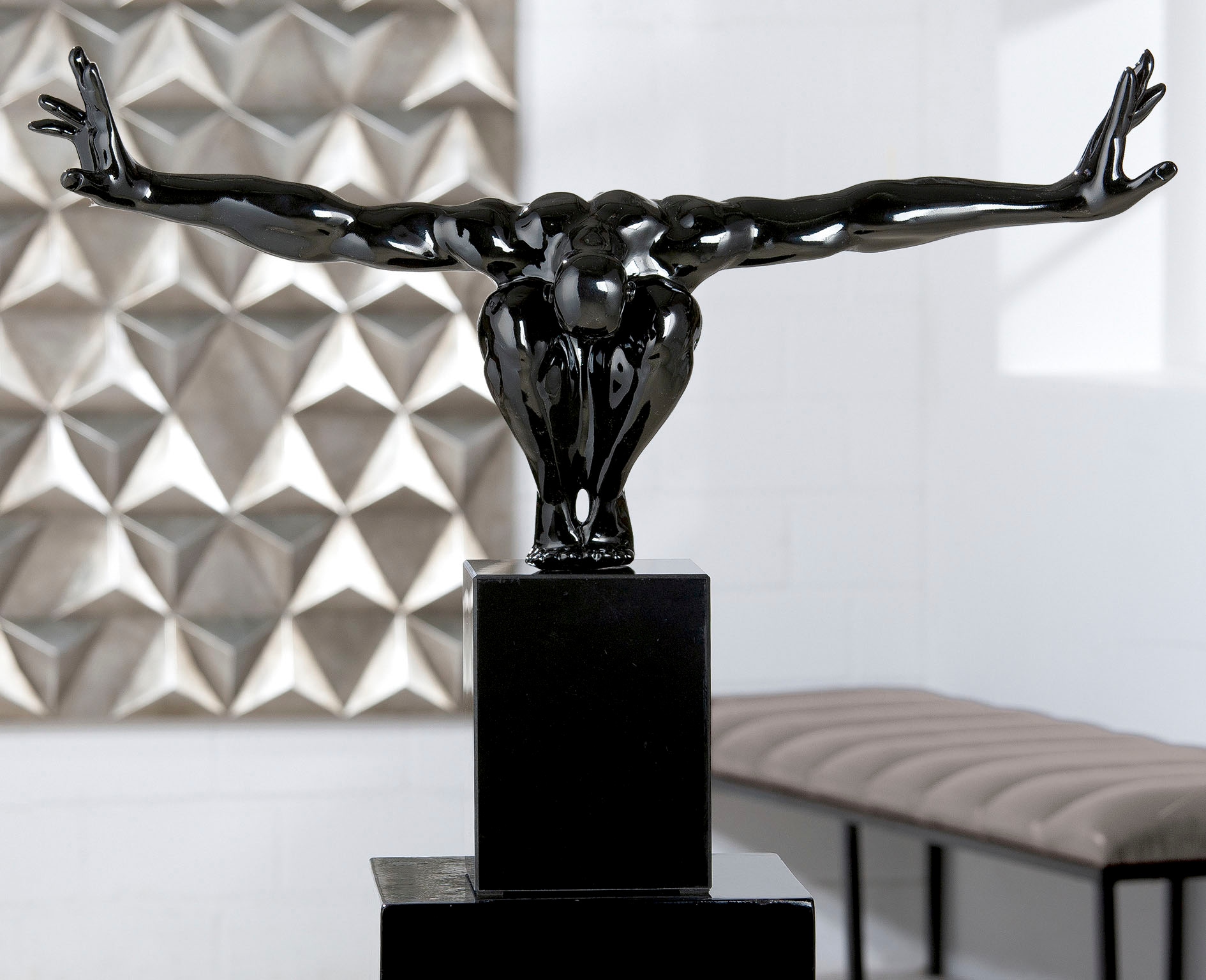 Casablanca by Gilde Cliffhanger«, acheter Marmorsäule Skulptur auf confortablement »Skulptur