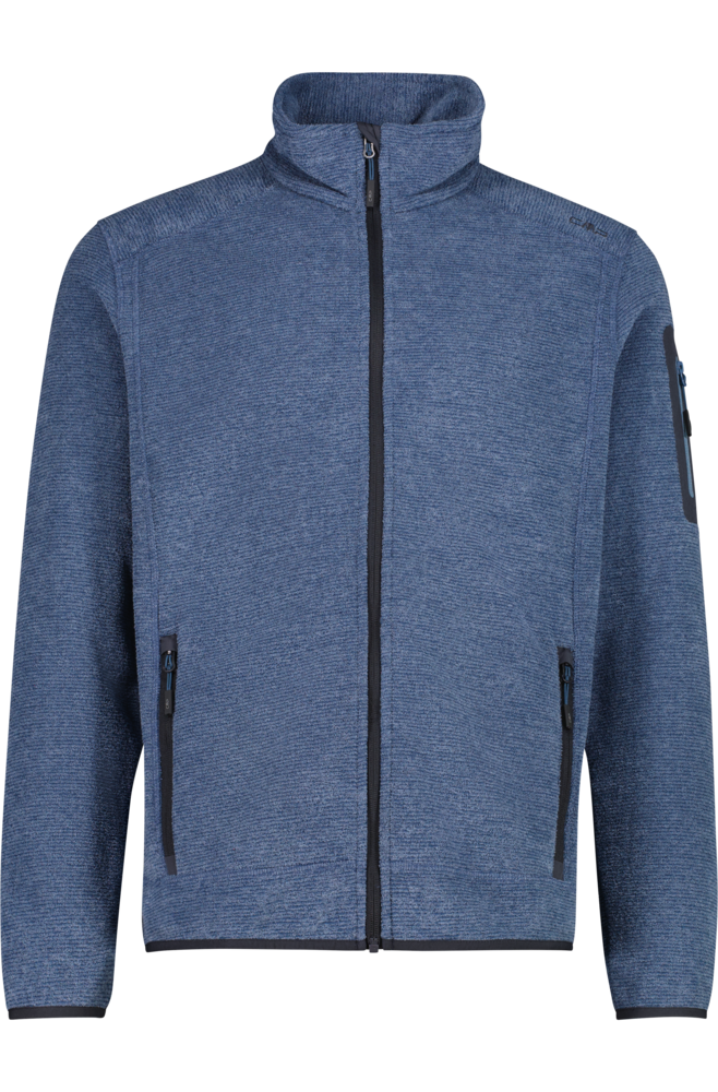 Image of CMP Strickfleecejacke "MAN JACKET" ohne Kapuze