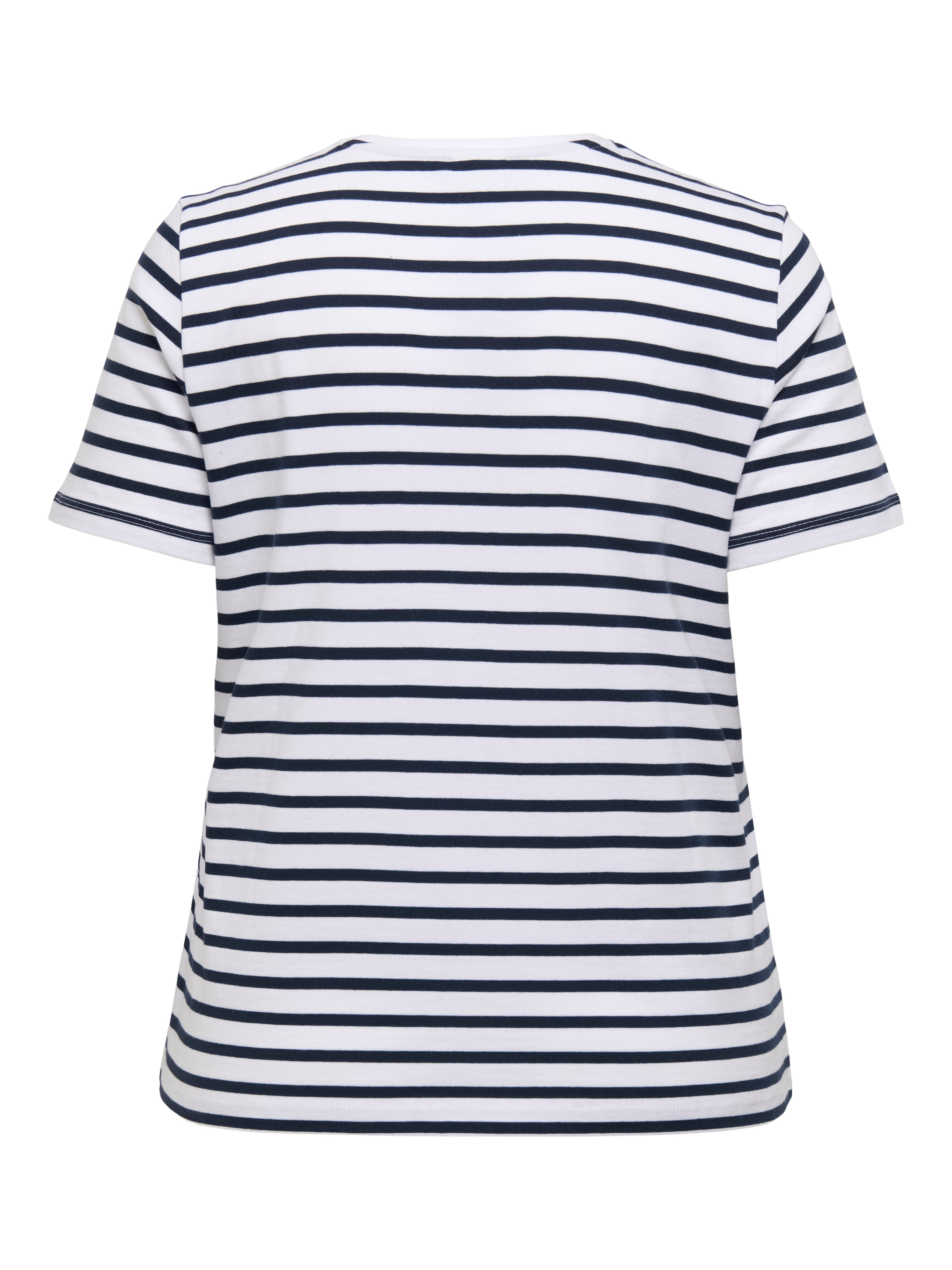 ONLY CARMAKOMA Kurzarmshirt »CARNEW SOPH SS Y/D STRIPE JEANS TEE JRS«