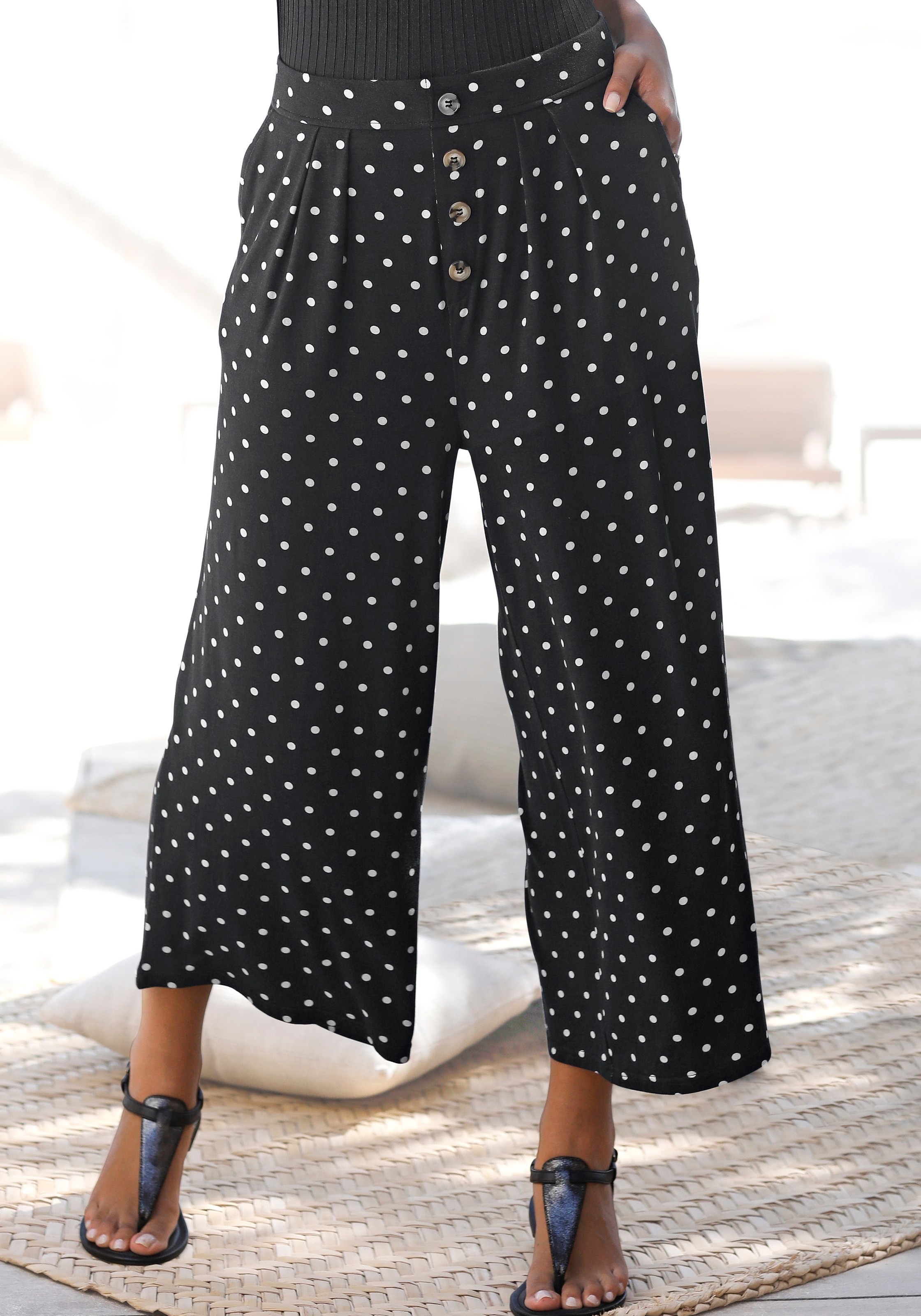 Image of LASCANA Culotte, mit Punktedruck bei Ackermann Versand Schweiz