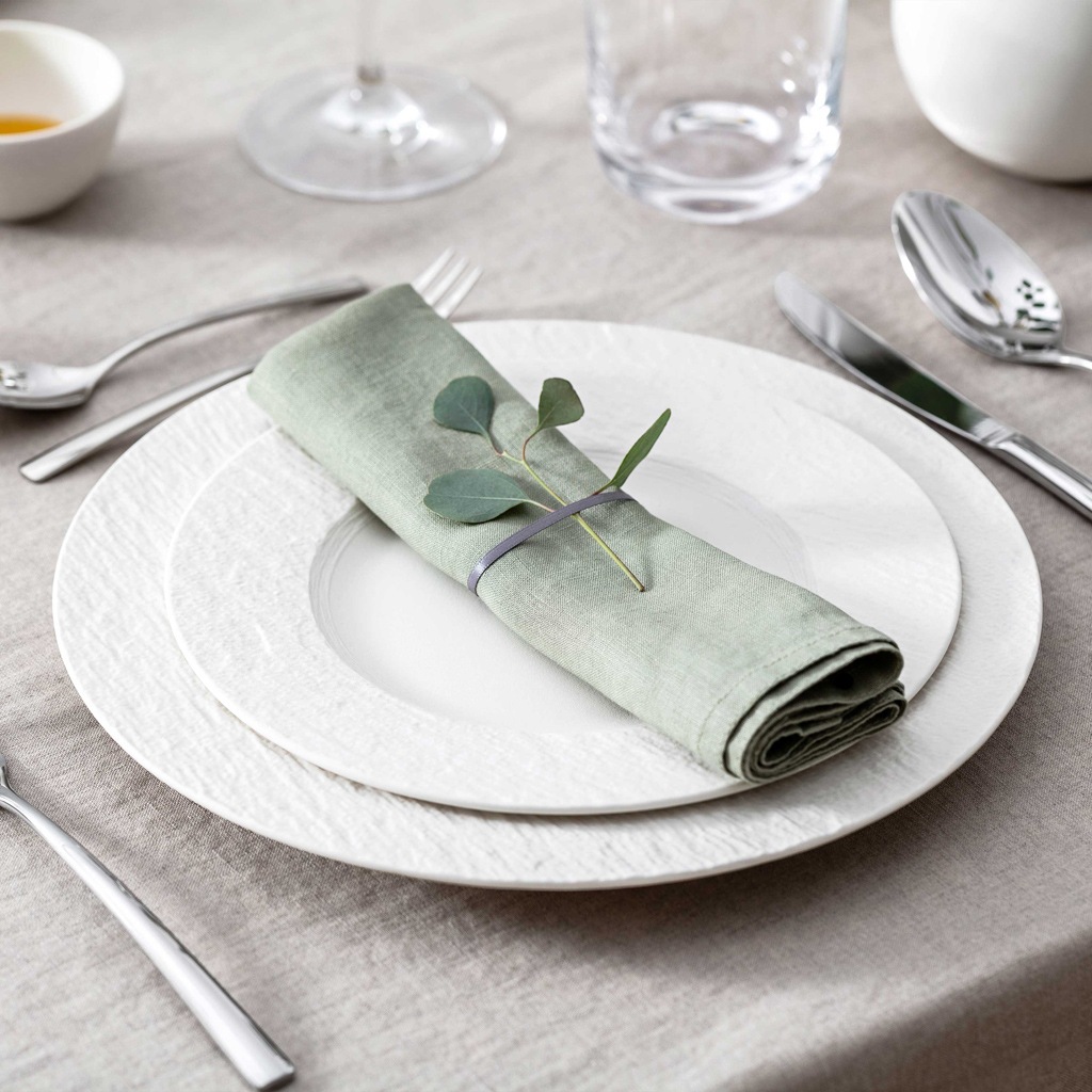 Villeroy & Boch Geschirr-Set "Starter-Set Manufacture Rock weiß"