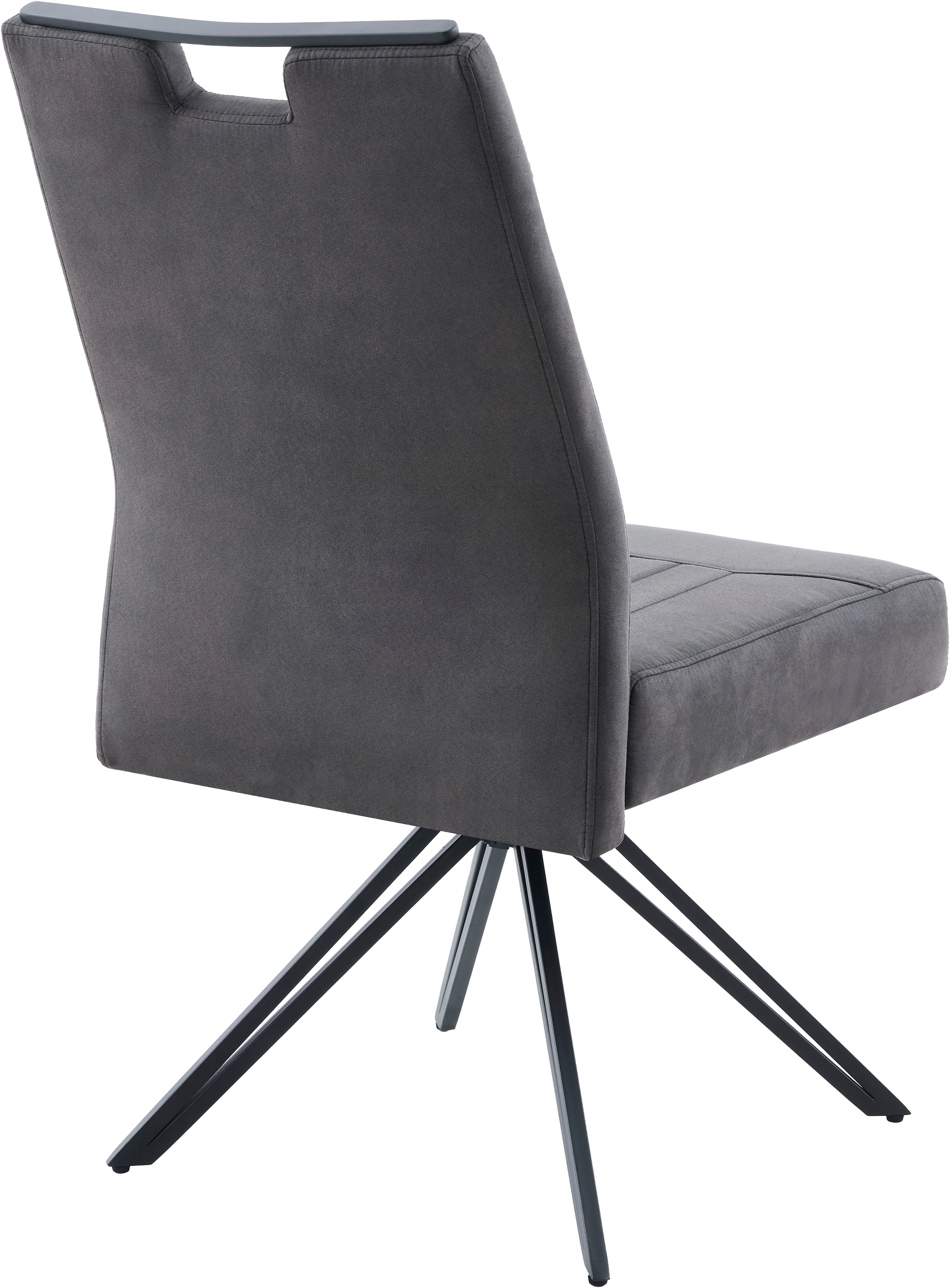 HELA Chaise à 4 pieds »MAGGY« () 1 cuisXXL Sitzbreite, 360° drehbar, V-Fuss, Federkorb, 200kg belastbar