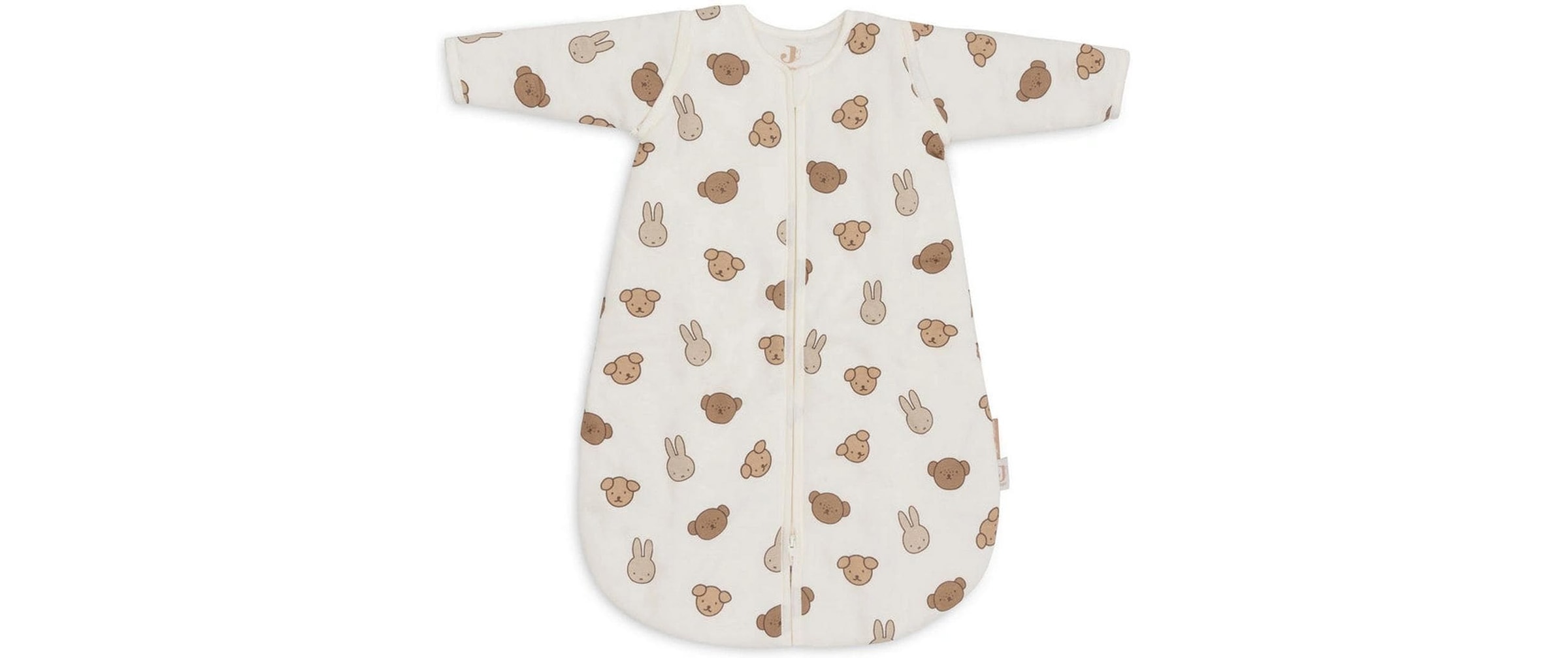 Jollein Babyschlafsack »Miffy and Friends« Gefütterter Schlafsack mit abnehmbaren Ärmeln
