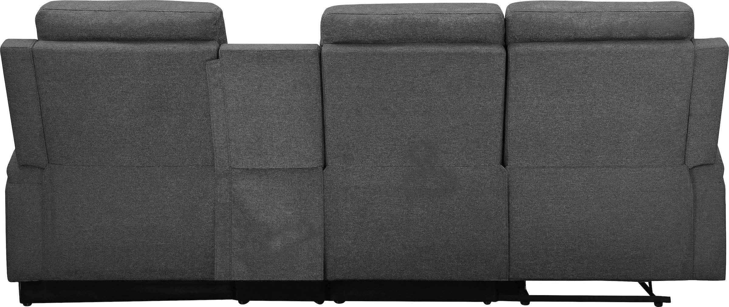 GOODproduct Ecksofa »NAPORI Struktur, Multimediasofa, 3er Kinosessel XXL, L-Form« Kinosofa, manuelle o. elektr. Relaxfunktion, Staufach, Getränkehalter