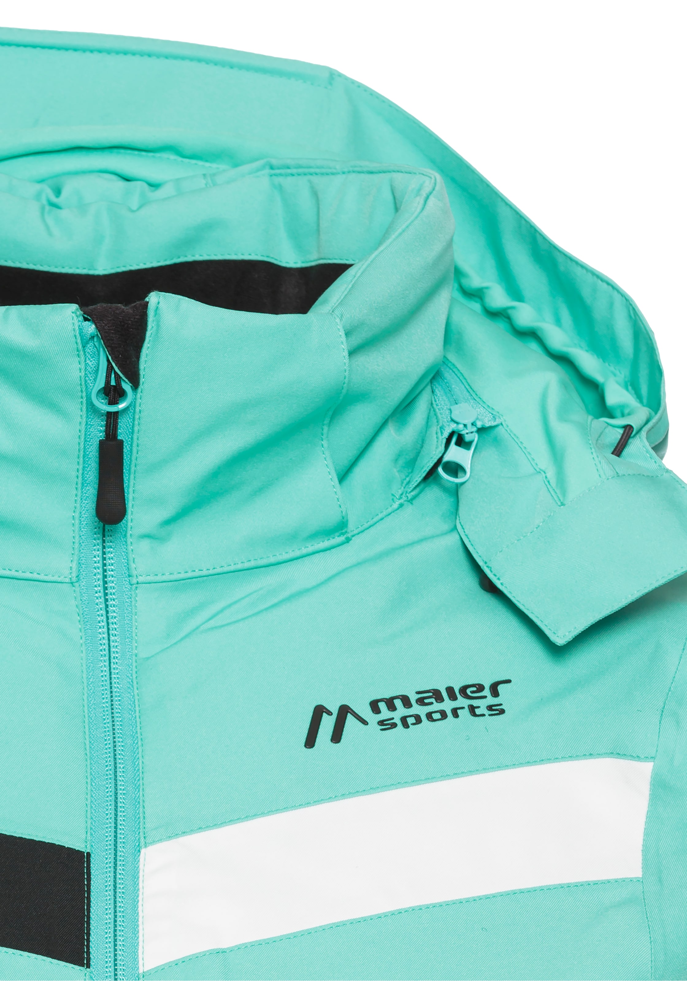 Maier Sports Skijacke »Ski Jacke wattiert Damen«, mit Kapuze, bis Gr. 58 erhältlich