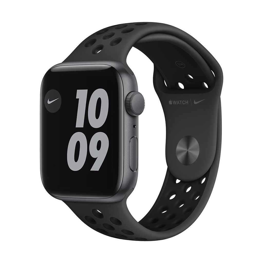 Image of Apple Smartwatch »Serie Nike SE, GPS, 44 mm Aluminium-Gehäuse mit Nike-Sportarmband«, (Watch OS MYYK2FD/A) bei Ackermann Versand Schweiz