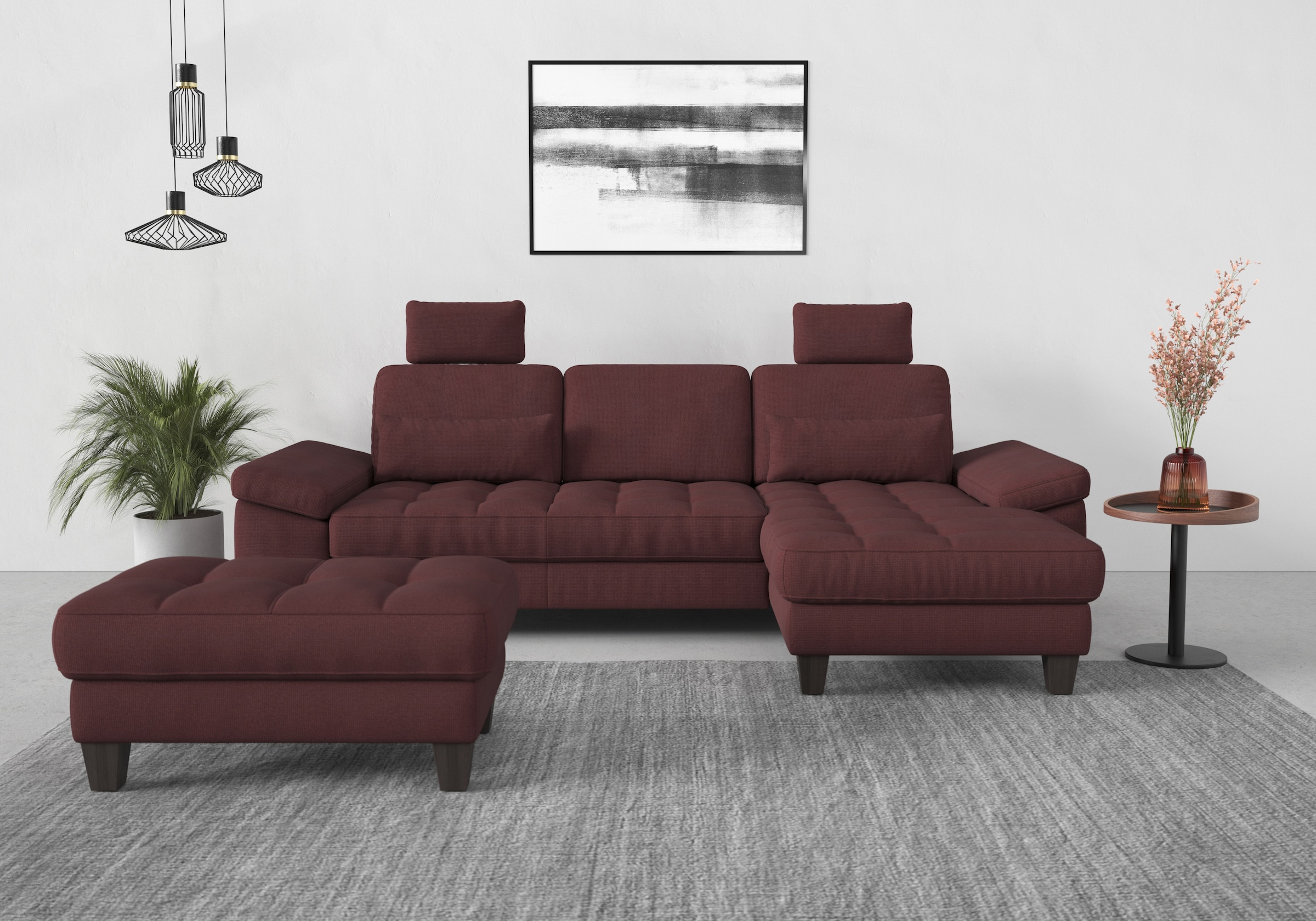 sit&more Stauraumhocker »Westham«, wahlewise mit/ohne Federkern