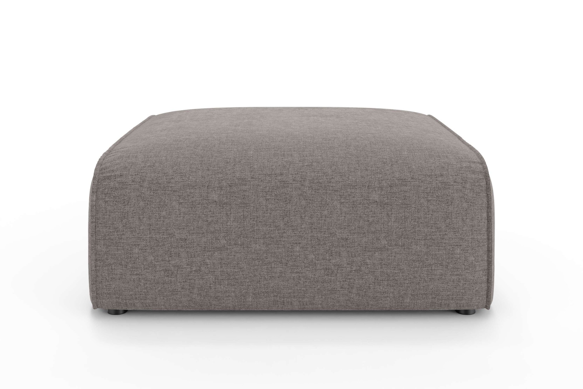 GOODproduct Tabouret rembourré »Merid Sitzhocker, Masse B/T/H: 97/97/43 cm« als Modul oder separat verwendbar, für individuelle Zusammenstellung