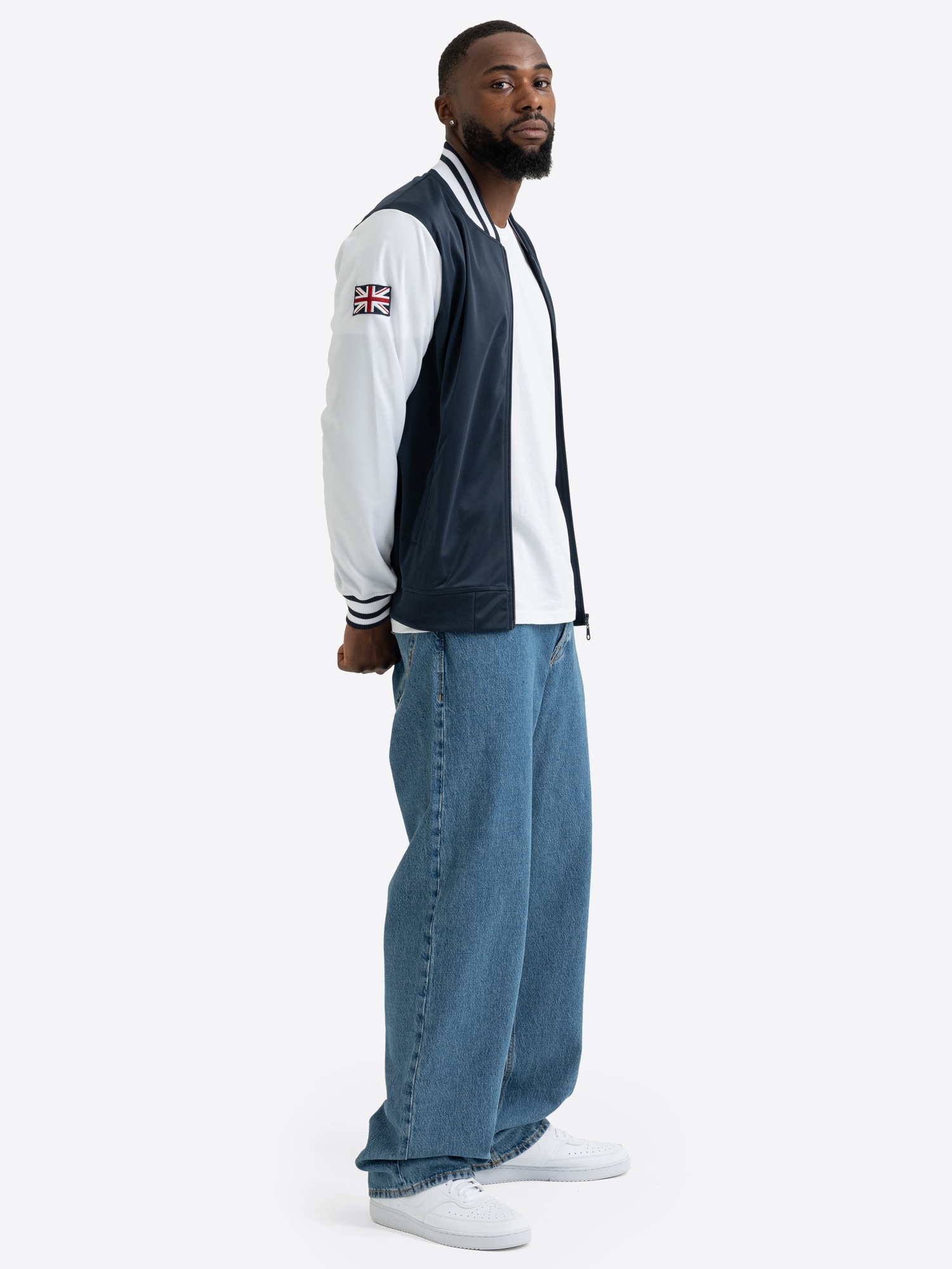 Lonsdale Veste d'entraînement »ELTHAM« avec fermeture éclair, en polyester, coupe normale,