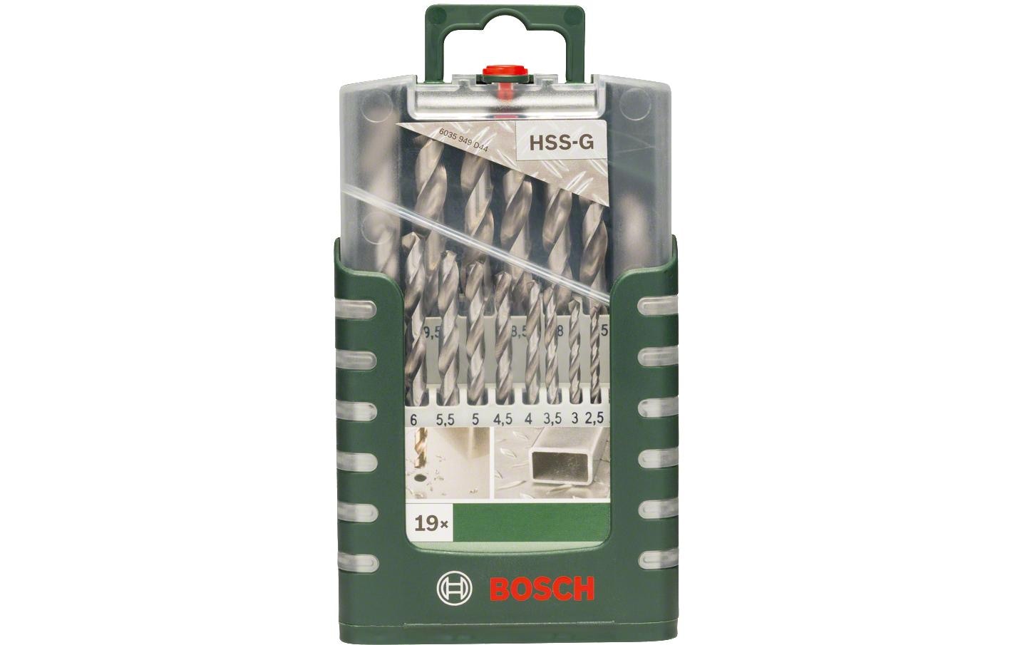 BOSCH Metallbohrer »HSSG« 19 Stk. tlg.