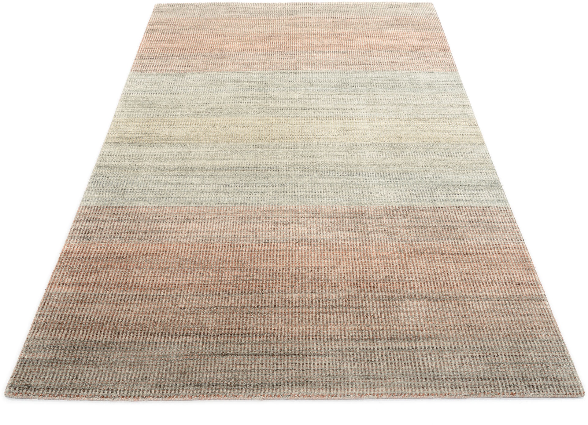 Image of OCI DIE TEPPICHMARKE Teppich "Ecoline" rechteckig 7 mm Höhe Kurzflor, dezenter Glanz, Viskose, Handweb, Wohnzimmer