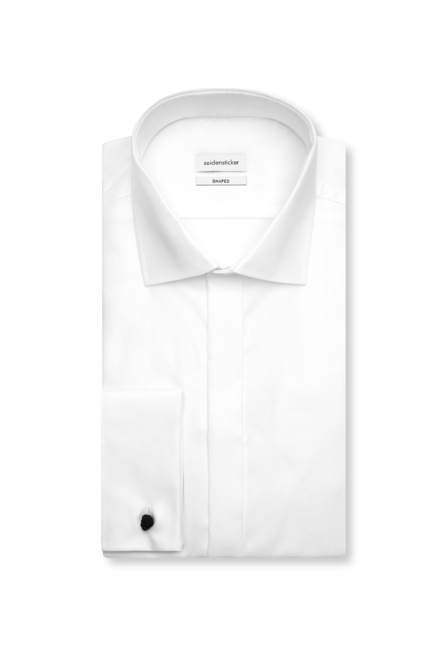seidensticker Chemise de smoking »Shaped« Col Kent uni 1/1 cintré