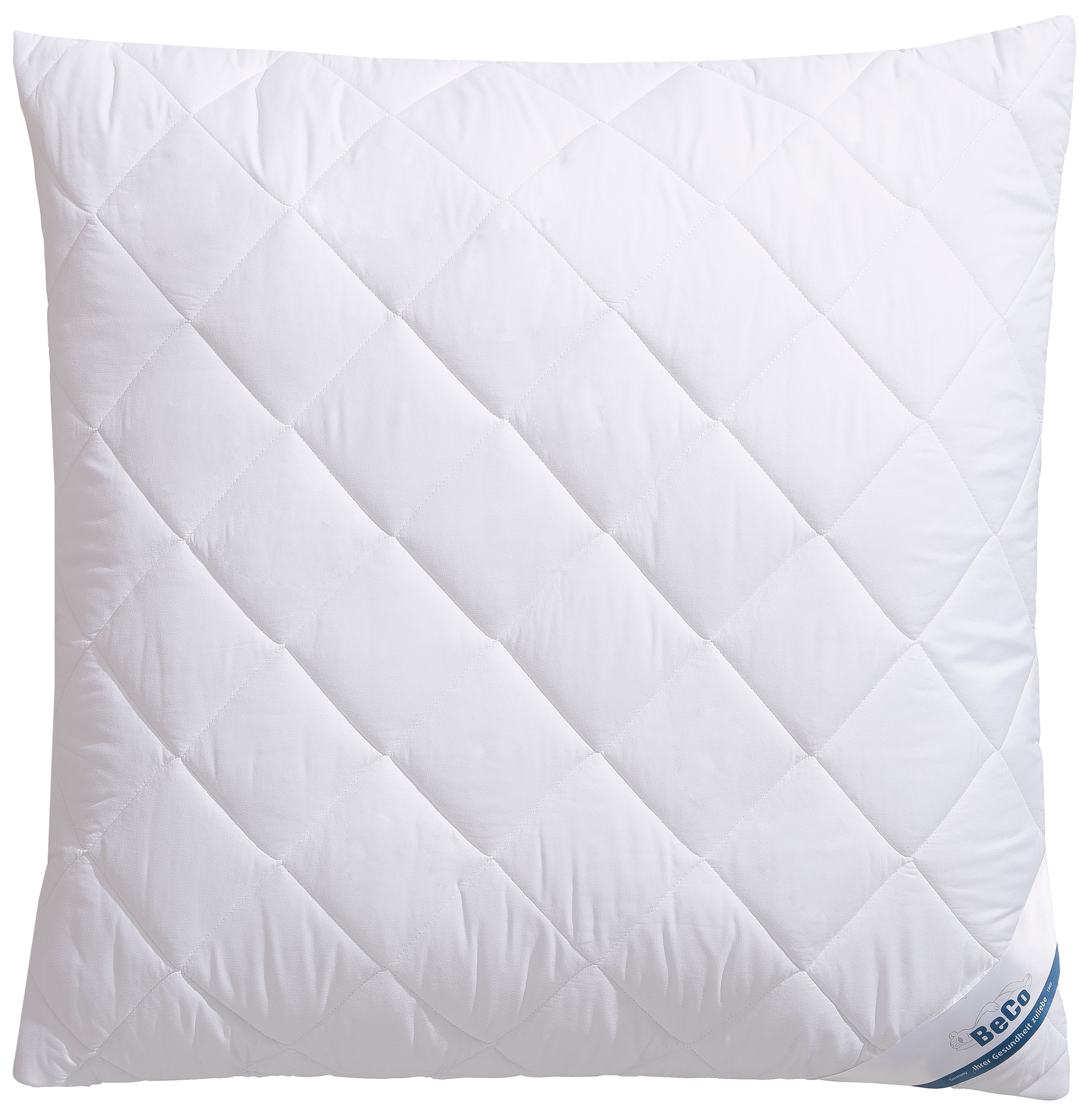 Image of Beco Microfaserkissen "Medibett 100% Polyester, Kopfkissen" Füllung: Polyester 1 Stk. tlg. Kissen 40x80 cm, 80x80cm, Allergiker geeignet (Hausstauballergiker)