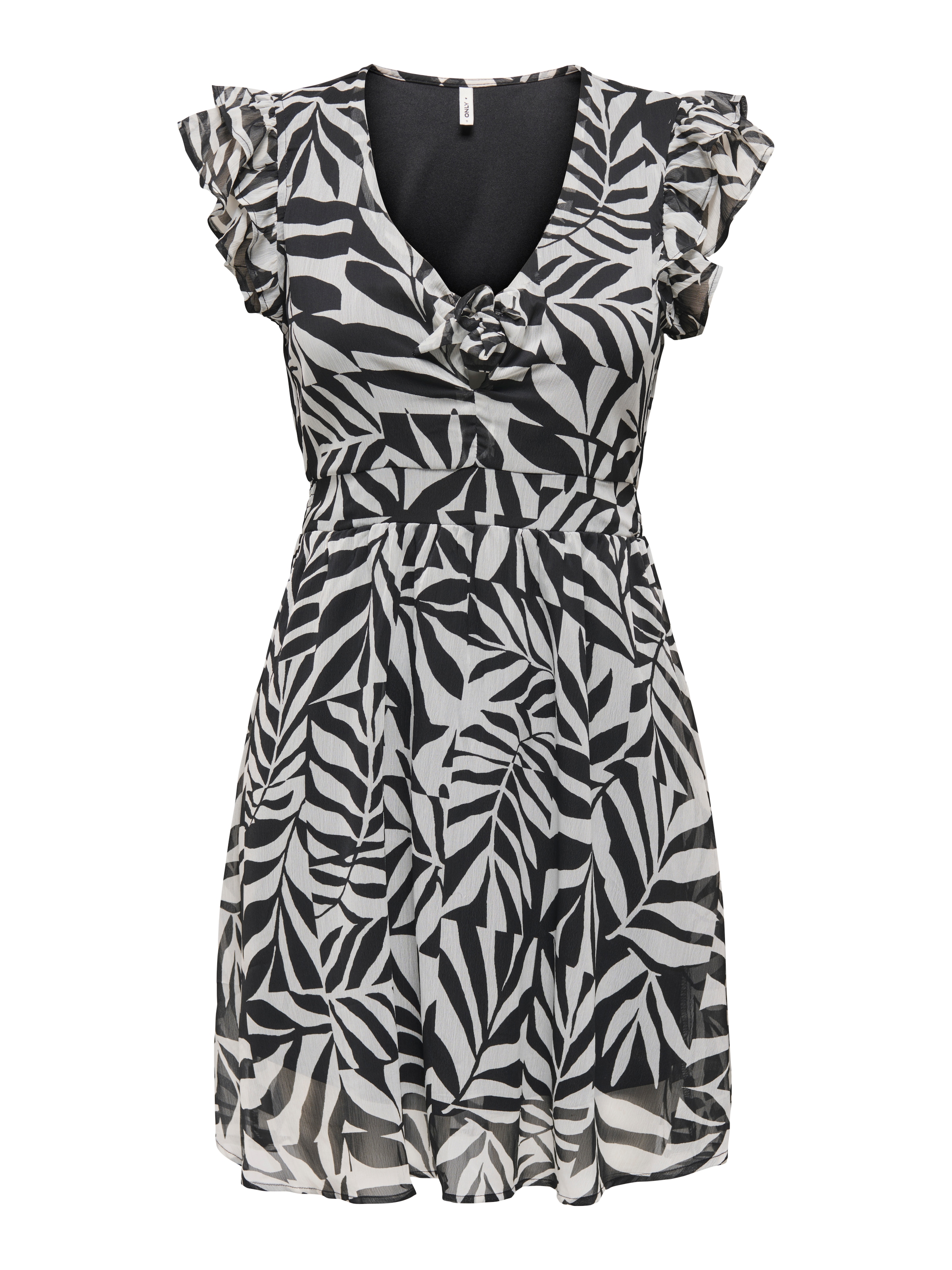 ONLY Midikleid »ONLASTA LIFE S/S PEEKABOO DRESS WVN«