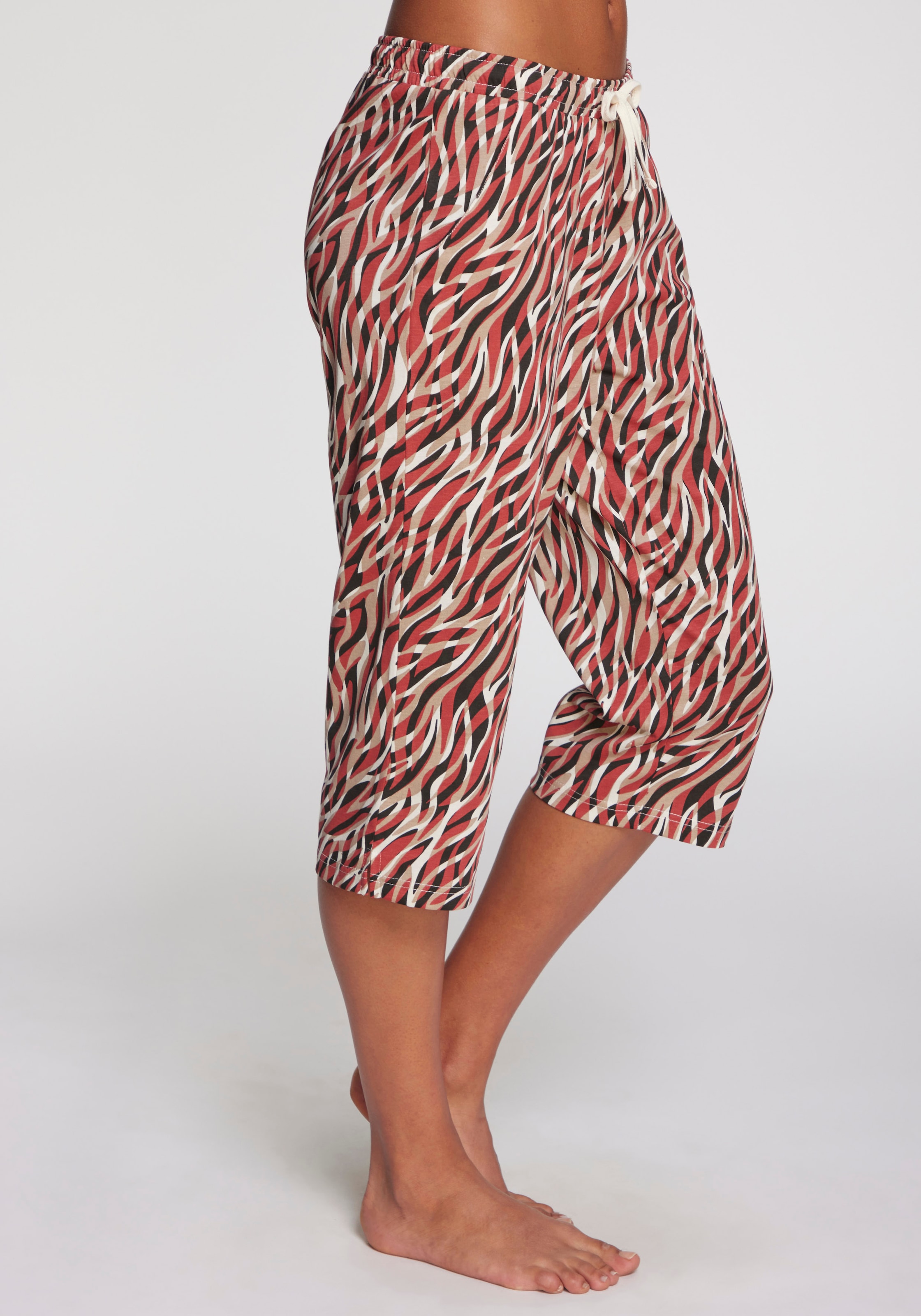 Vivance Dreams Caprihose, mit schönem Muster