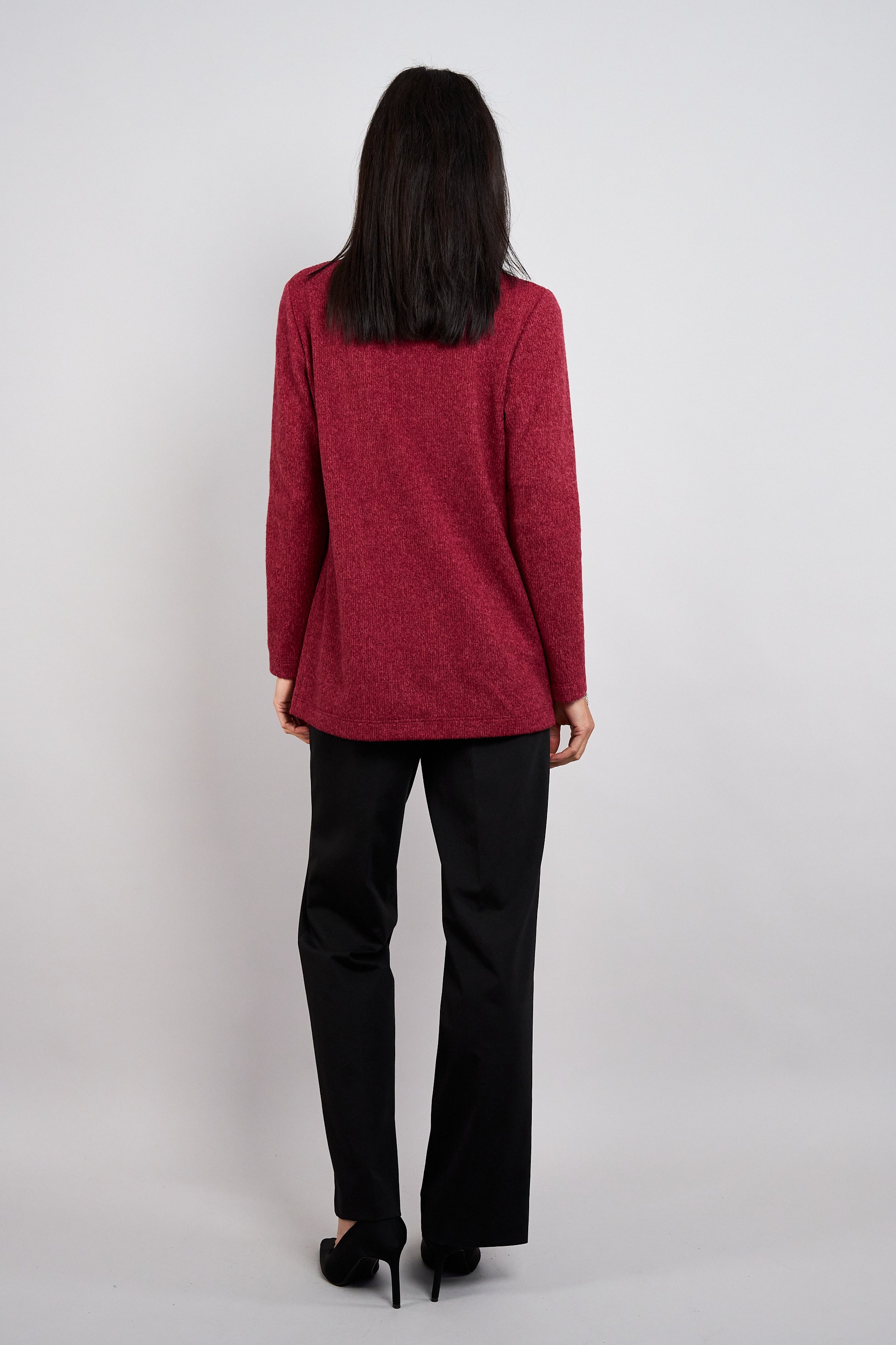 Seidel Moden Cardigan long sans fermeture / FABRIQUÉ EN ALLEMAGNE