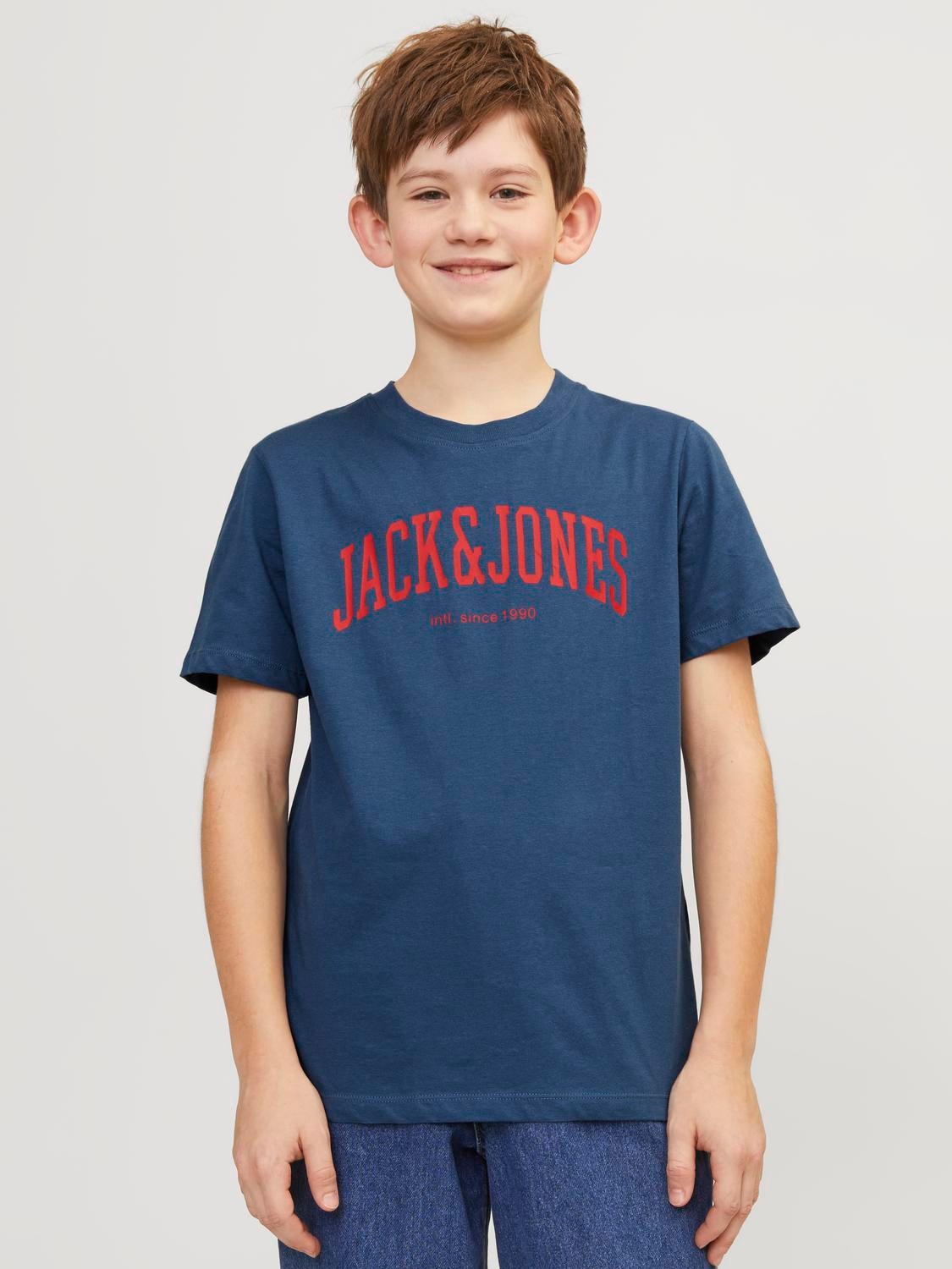 Jack & Jones Junior Kurzarmshirt »JJEJOSH TEE SS CREW NECK NOOS JNR«