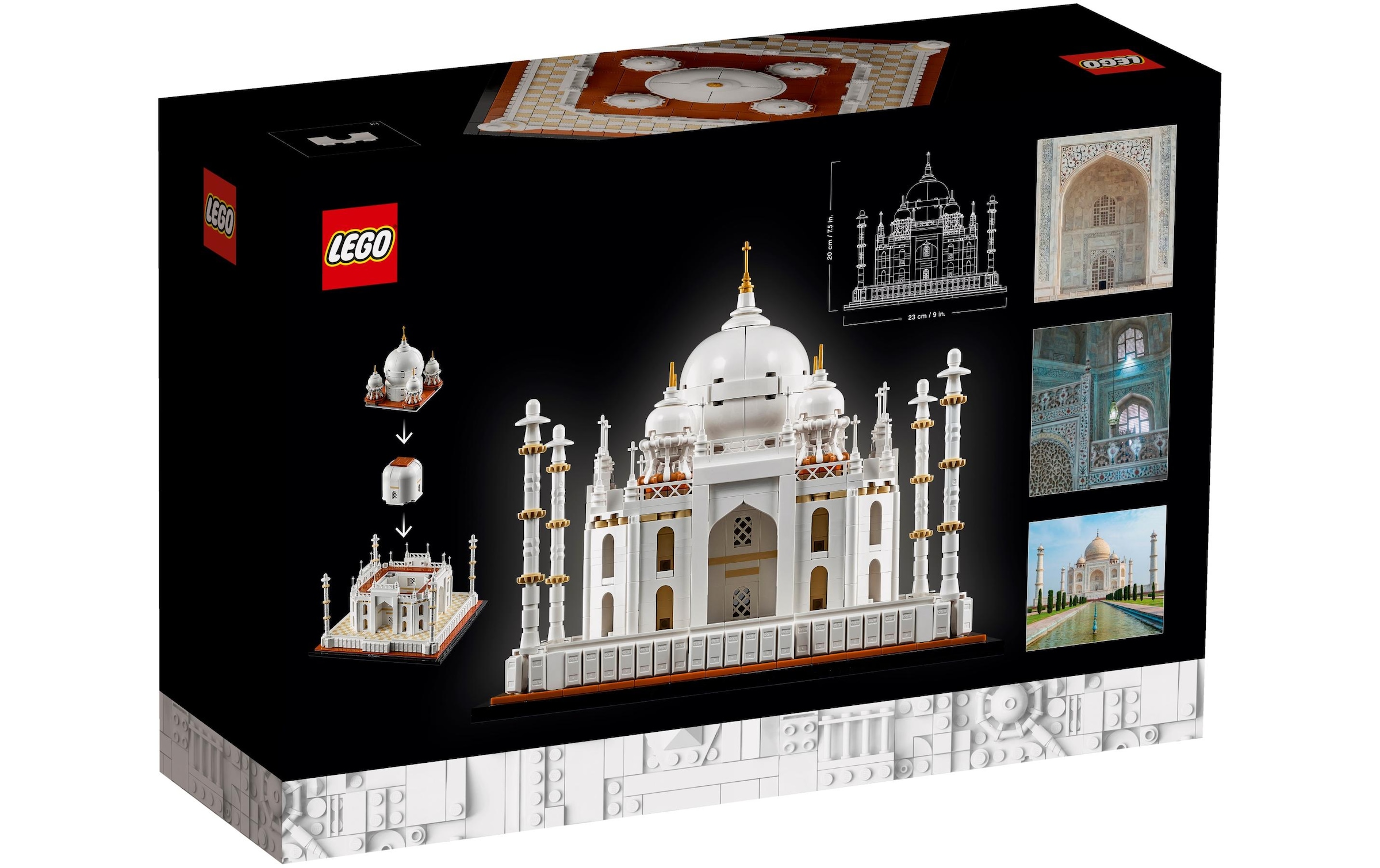 LEGO® Spielbausteine »Taj Mahal 21056«, (2022 St.)