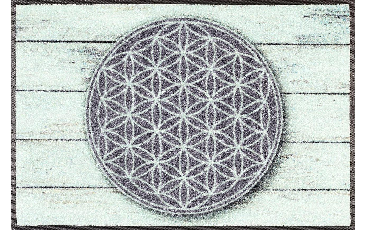 Image of wash+dry by Kleen-Tex Fussmatte »Pattern of Life«, quadratisch, - mm Höhe bei Ackermann Versand Schweiz