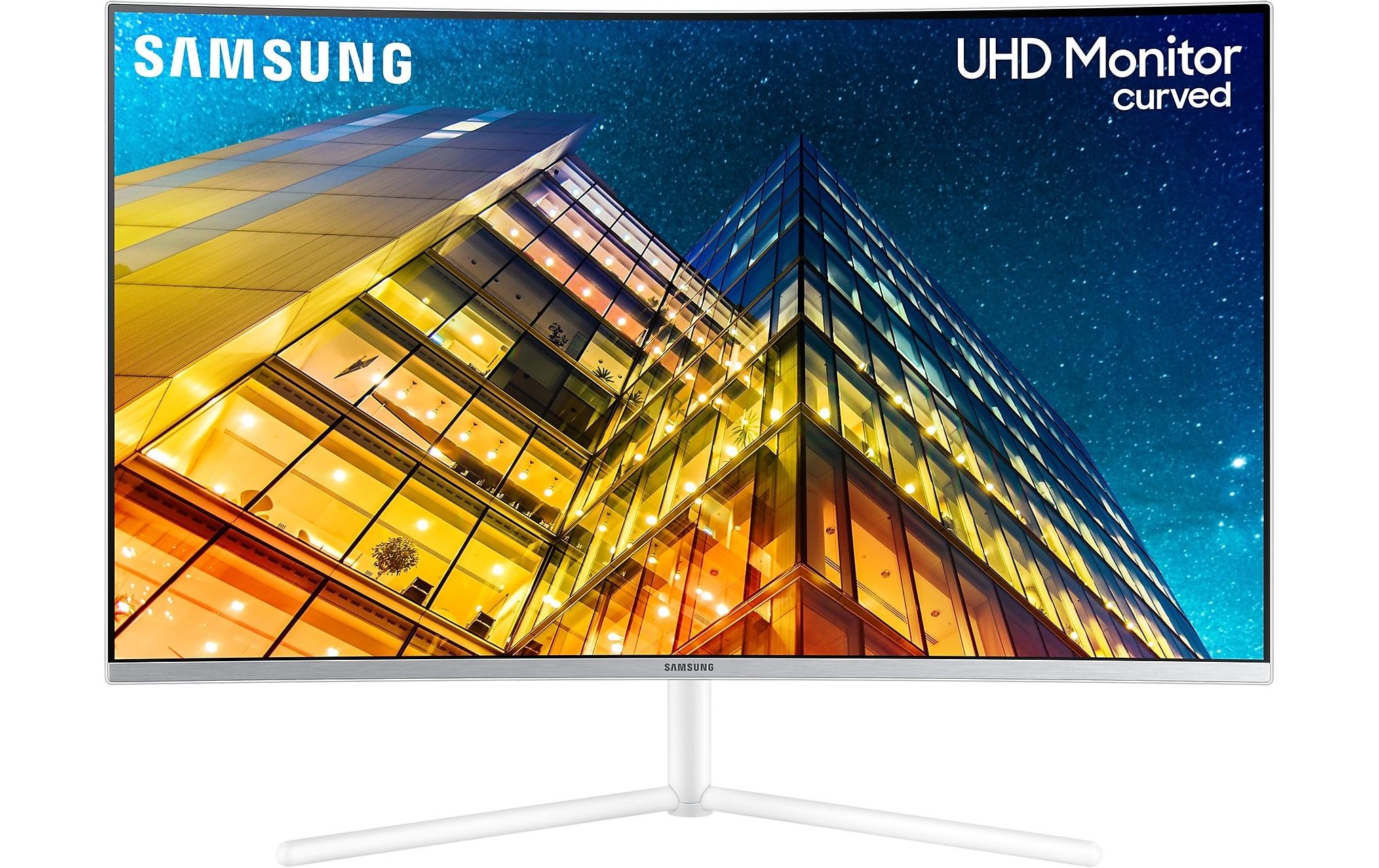 Samsung Curved-LED-Monitor »LU32R591CWRXEN«, 79,69 cm/31,5 Zoll, 3840 x 2160 px, 4K Ultra HD, 4 ms Reaktionszeit