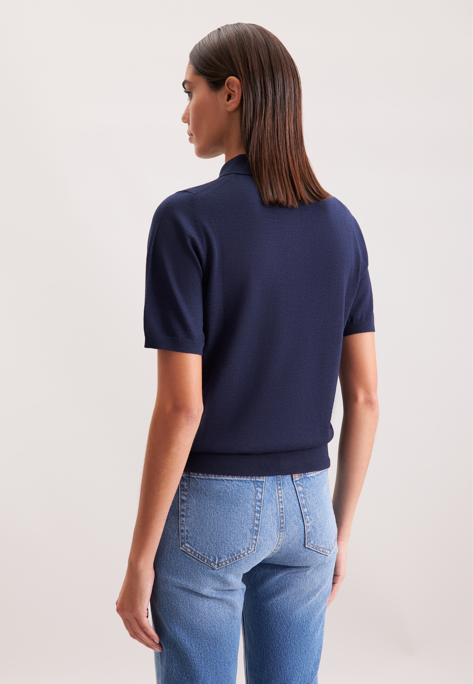 seidensticker Strickpullover Polo