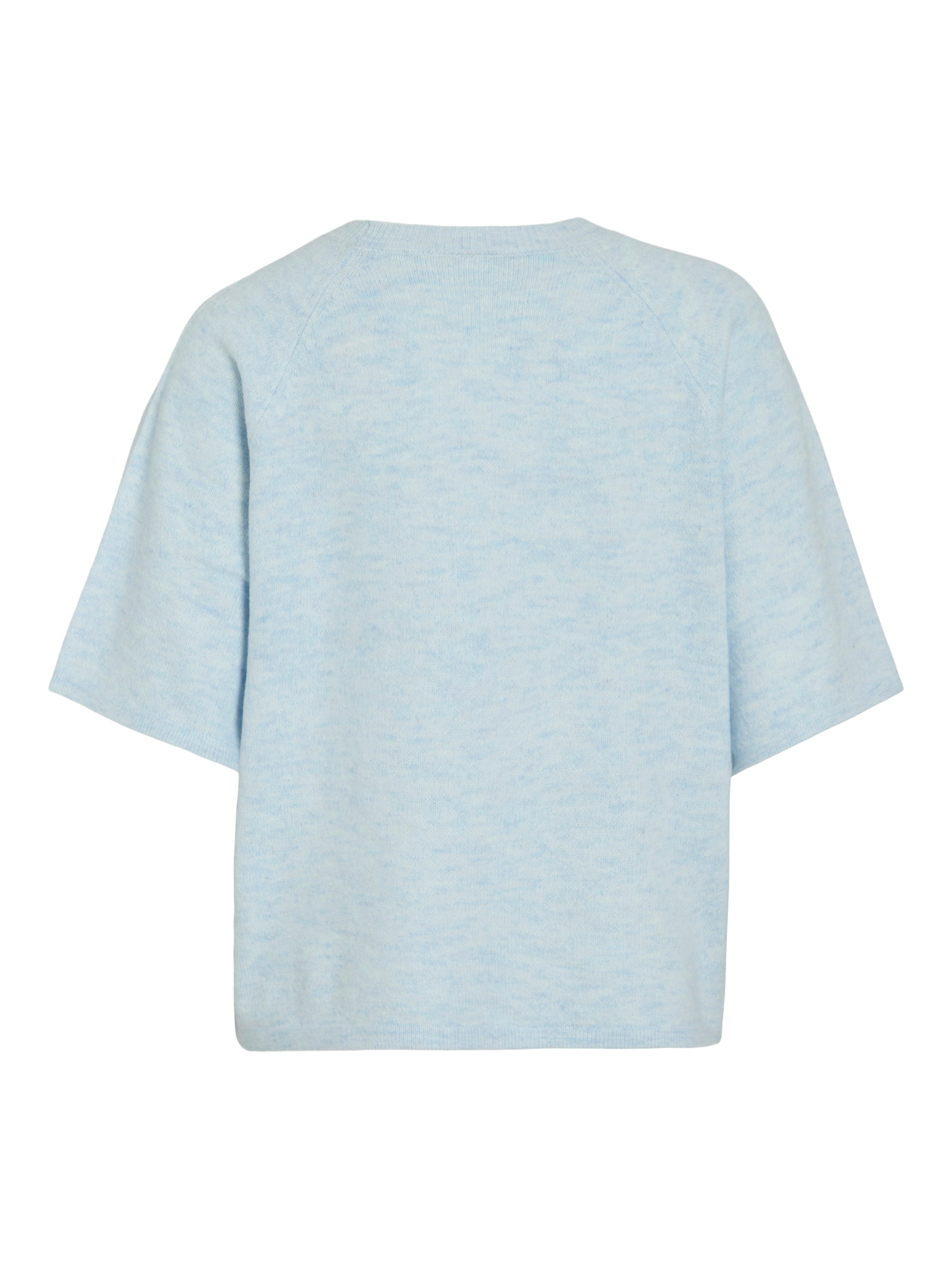 Vila Strickpullover »VILIGA 2/4 O-NECK KNIT TOP - NOOS« Materialmix, relaxed fit