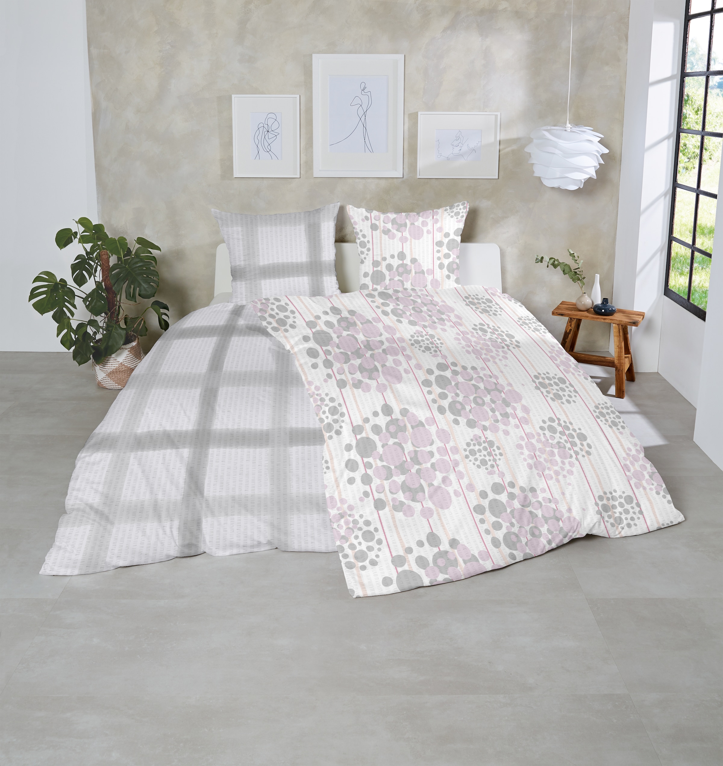 Primera Linge de lit »Soft-Seersucker-Bettwäsche Florence« 2