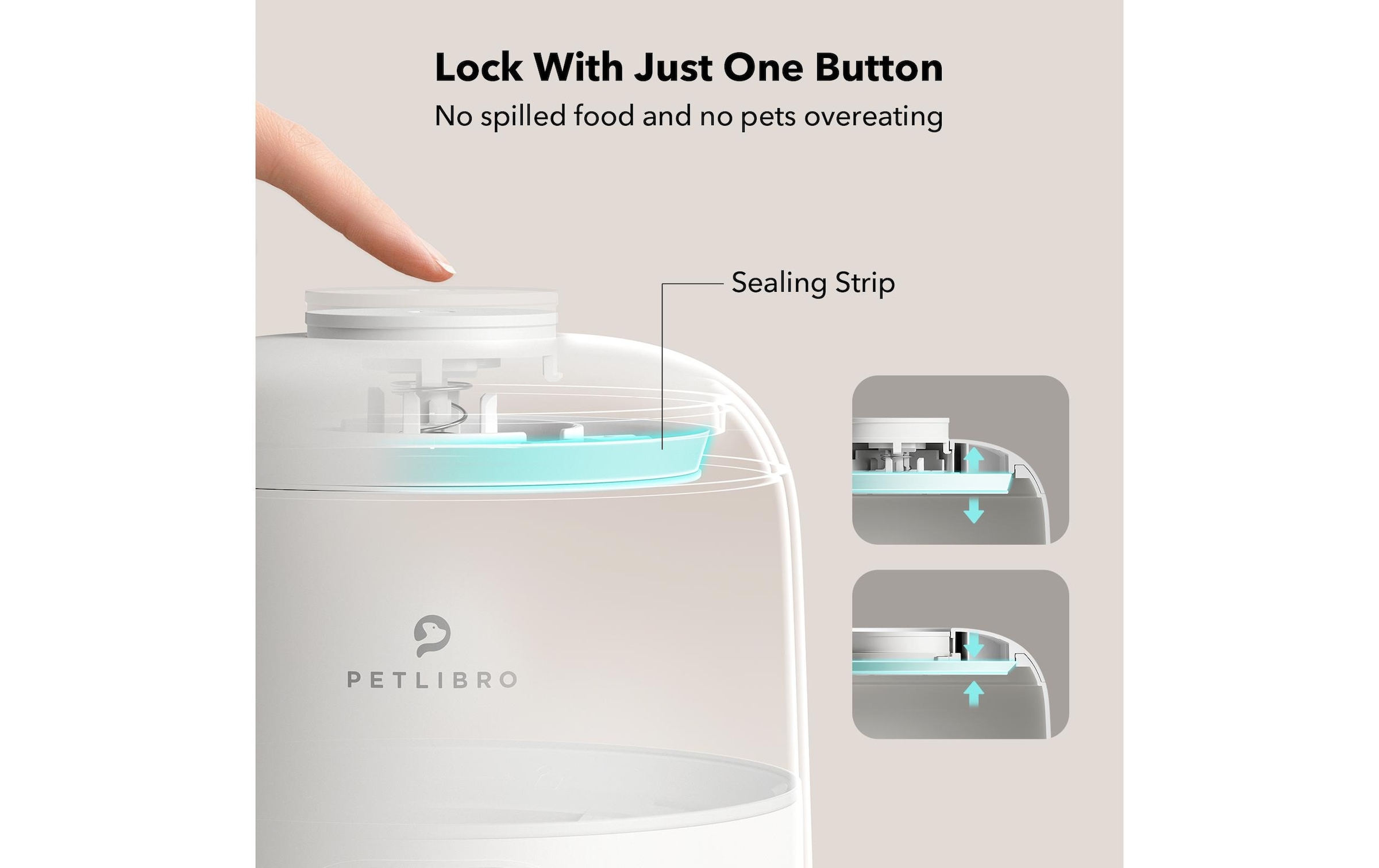 nicht definiert Futterautomat »Petlibro Air Automatic Pet Feeder 2 l«