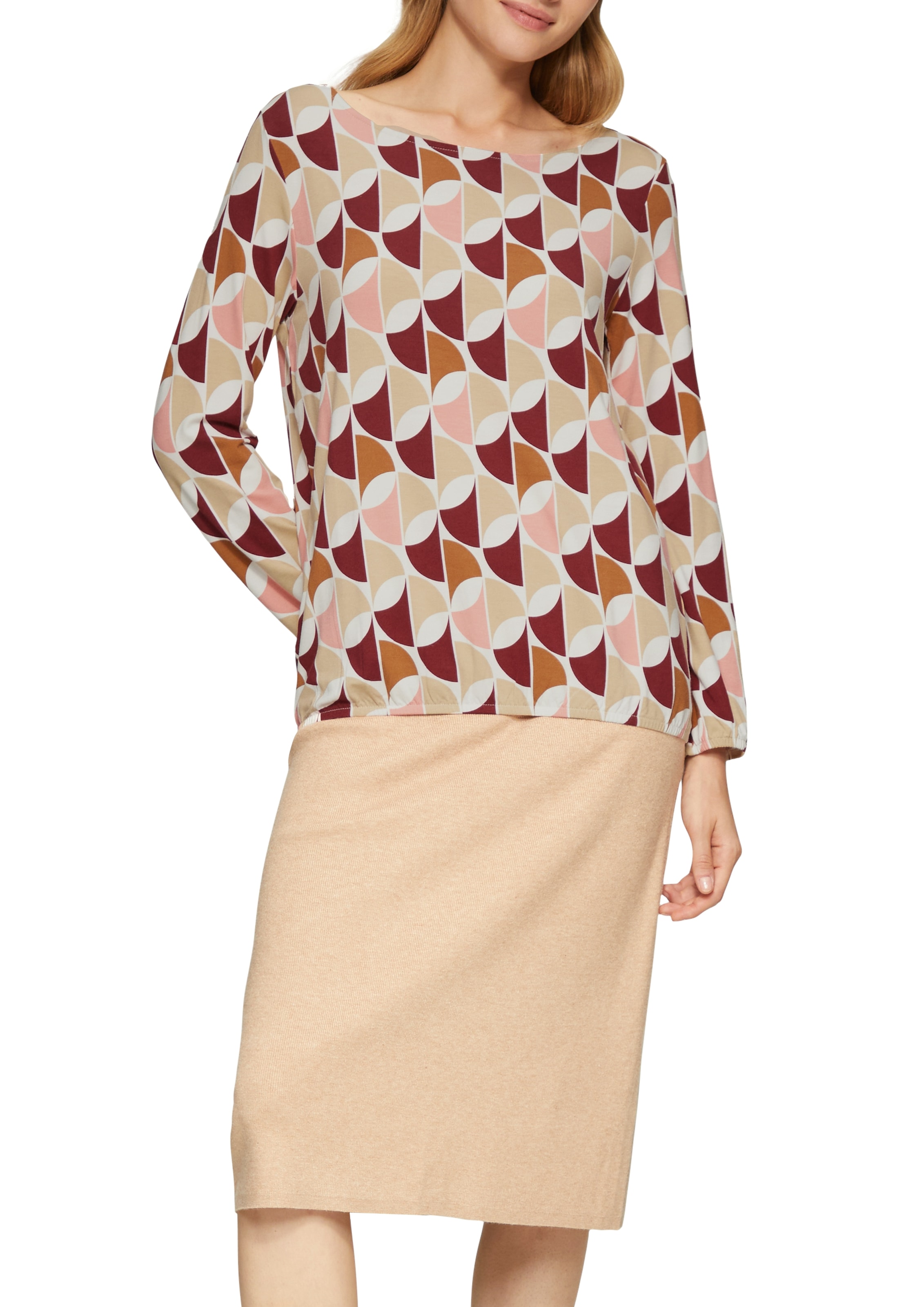 Image of s.Oliver Langarmshirt mit elastischem Bund