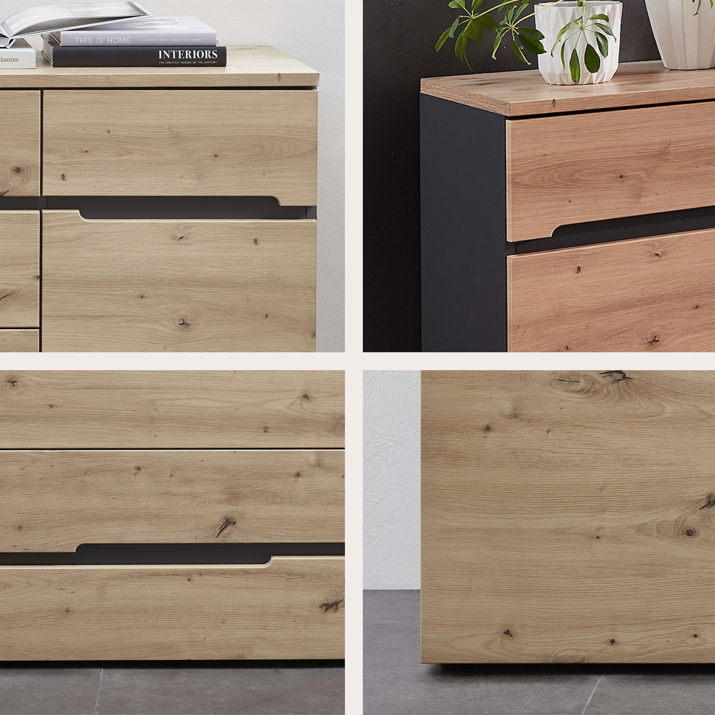 Innostyle Buffet »MEMPHIS« Buffet, meuble de salon, choix OTTO,  montage facile, beaucoup d'espace de rangement