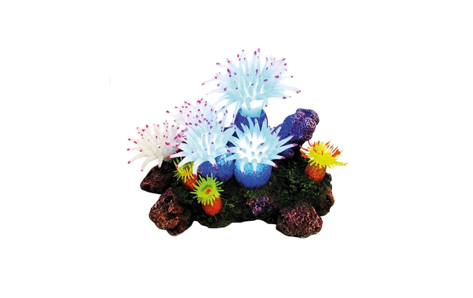 Nobby Aquariendeko »Aplysina mit Pflanzen LED 45428 x 12 x 11 cm«