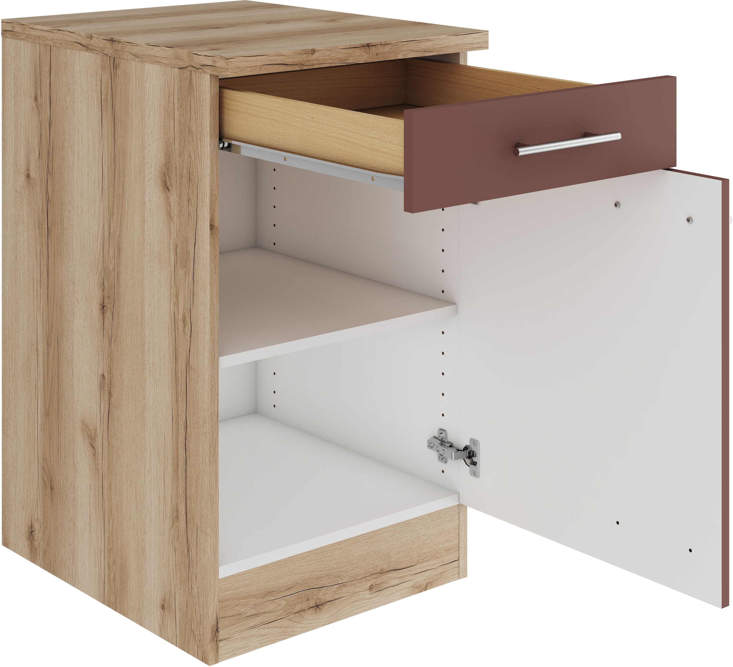 OPTIFIT Unterschrank »Bella«, Breite 50 cm, 1 Tür, 1 Einlegeboden, 1 Schubkasten