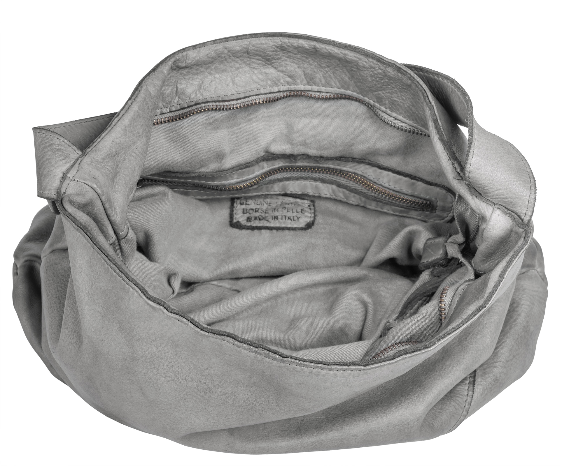 forty° Shopper echt Leder, Made in Italy