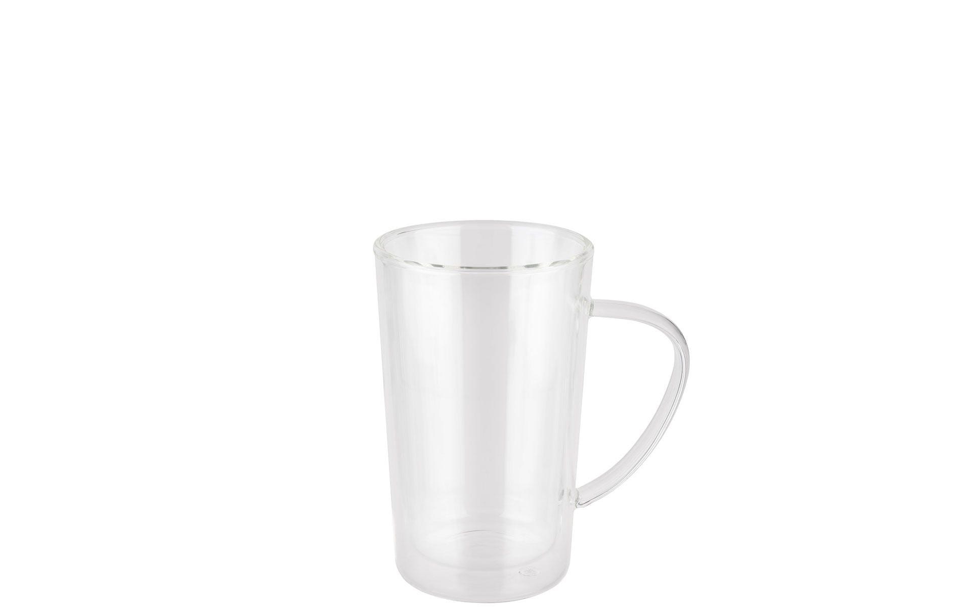 GEFU Teeglas »GEFU Tee-Set Mira 235 ml, Transparent/Schwarz/Silber«