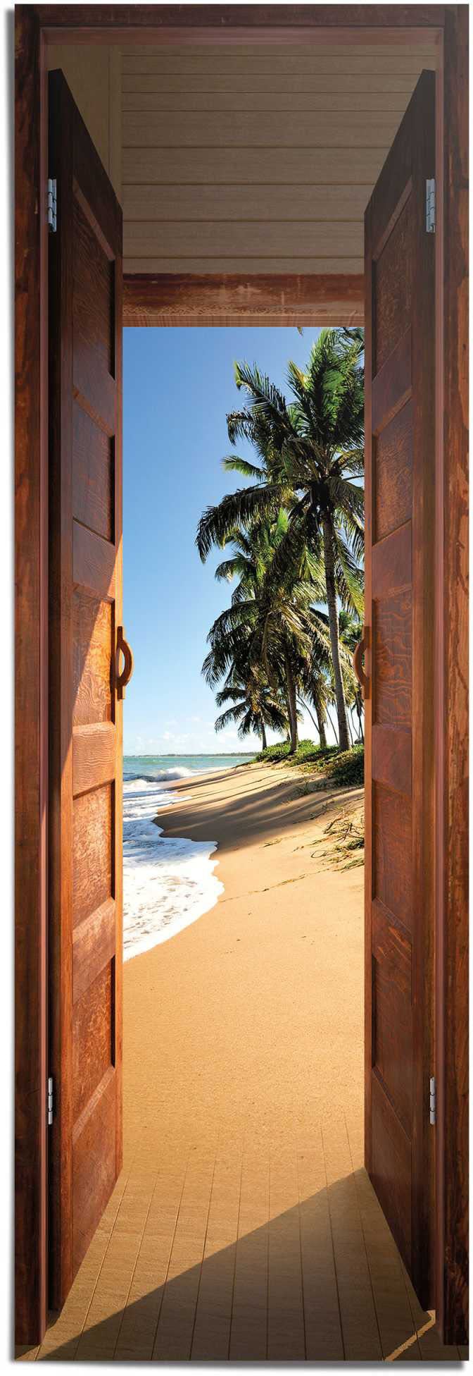 Image of Reinders Poster "Tür zum Strand" 1 Stk. tlg.