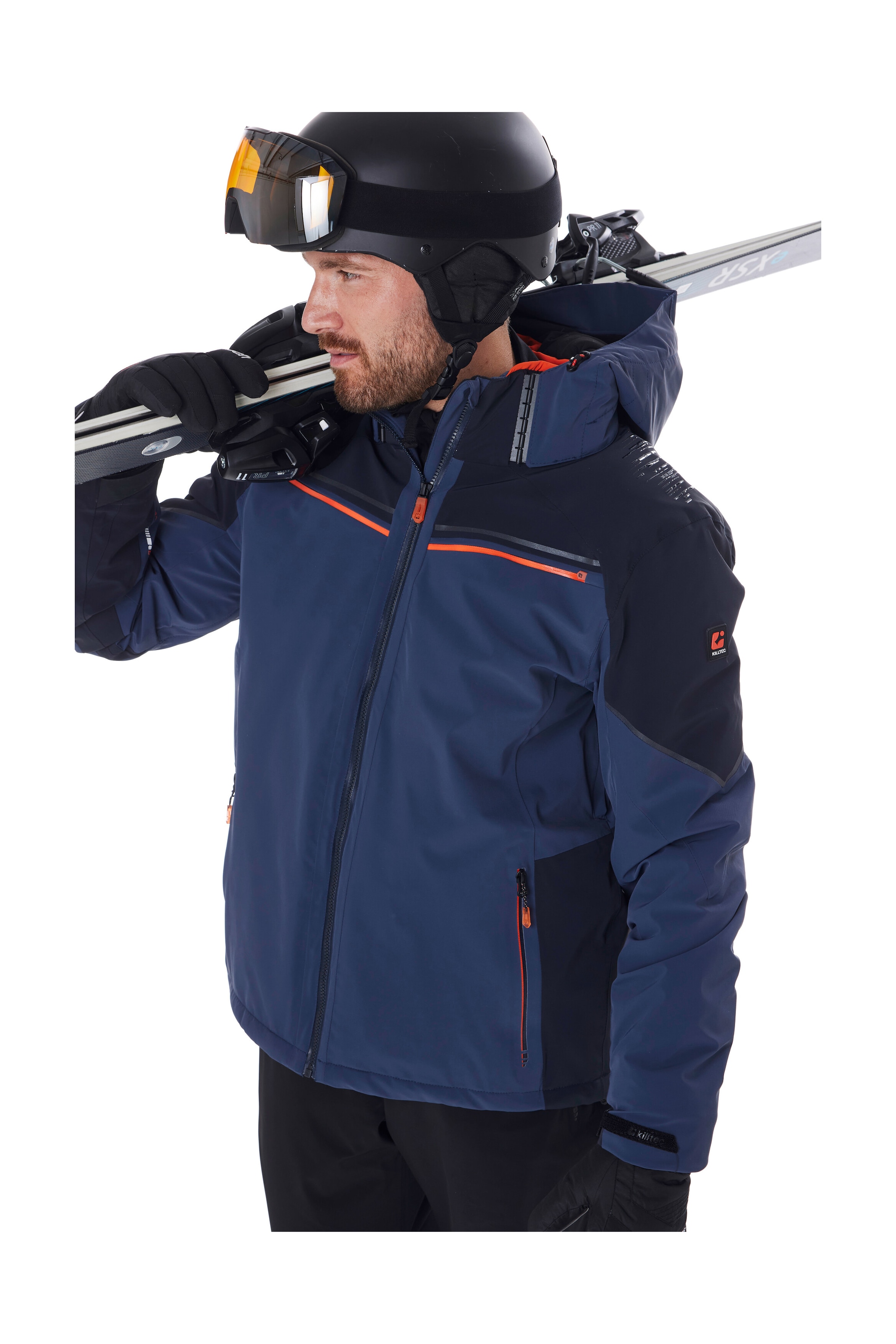 Killtec Veste de ski »KSW 51 MN SKI JCKT« veste fonctionnelle homme : étanche, respirante, stretch 4 directions