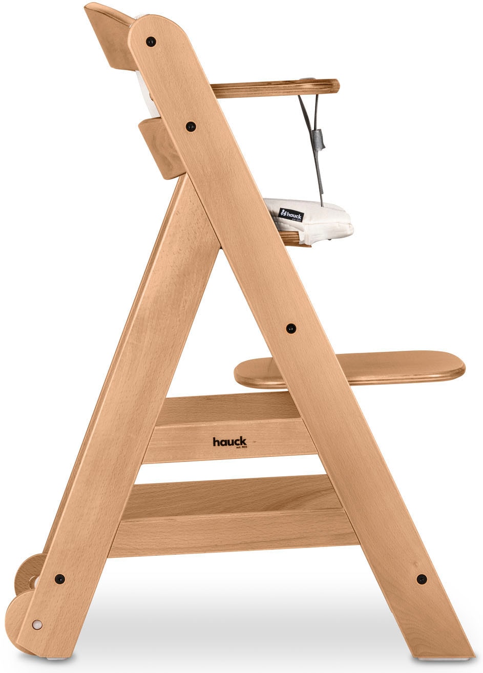 Hauck Hochstuhl »Beta+« () mit Holzrädern
