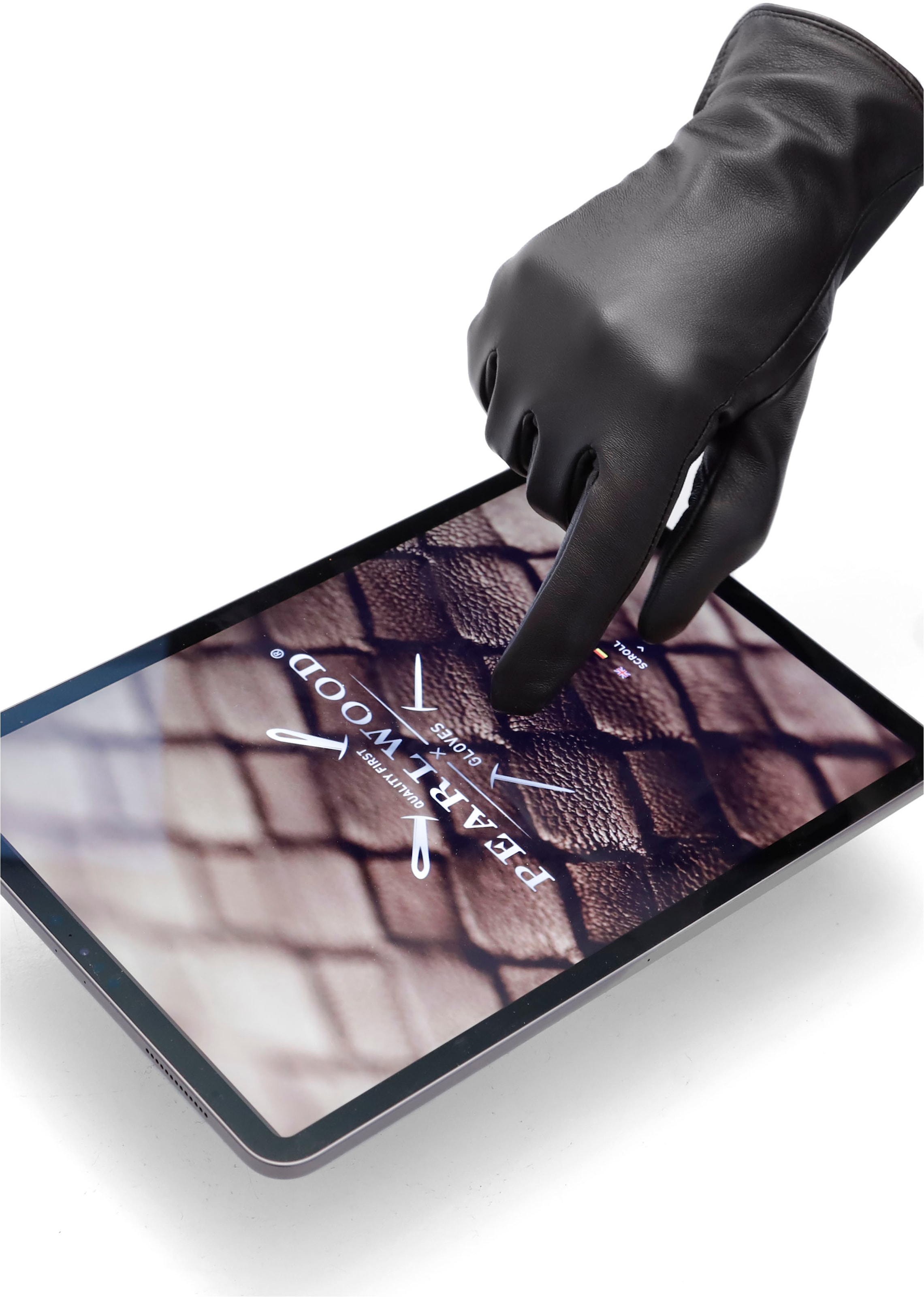 PEARLWOOD Gants en cuir »PAM« 1 Paar,  weiches Fleece-Innenfutter, Temperaturregulierend, Seitenschlitz