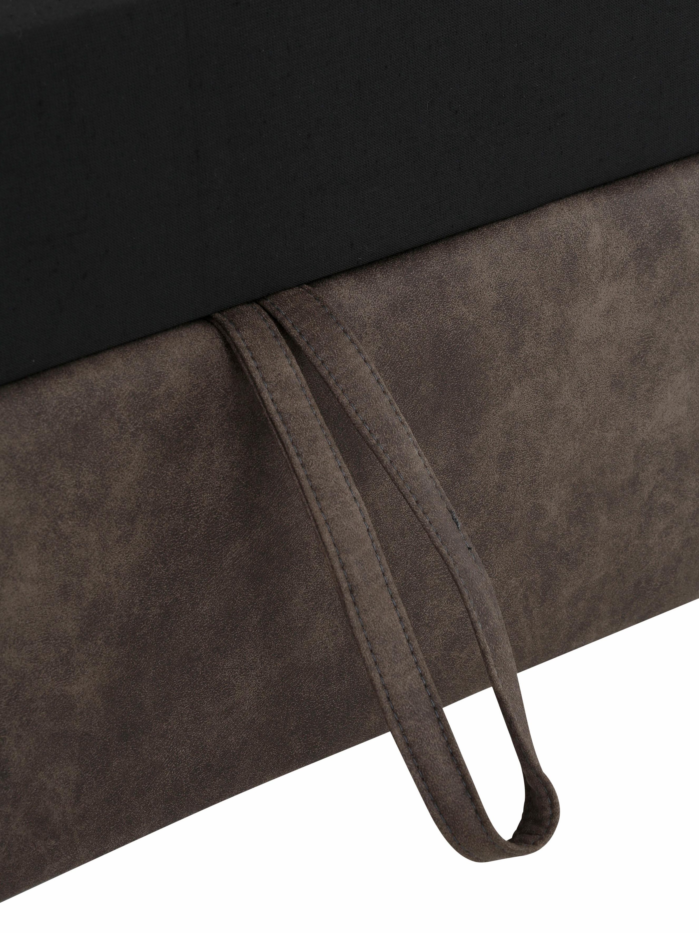 Home affaire Ecksofa »Ventura L-Form«, wahlweise mit Bettfunktion und Bettfunktion/Bettkasten