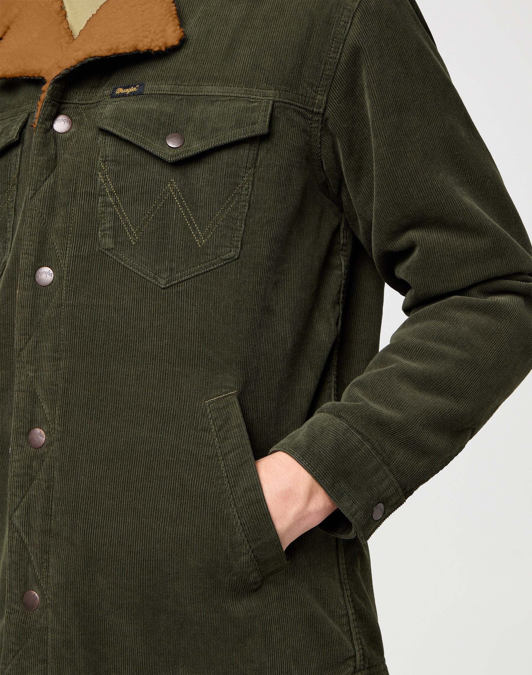 Wrangler Veste polaire »WRANGLER Sherpajacke Wrange Coat«