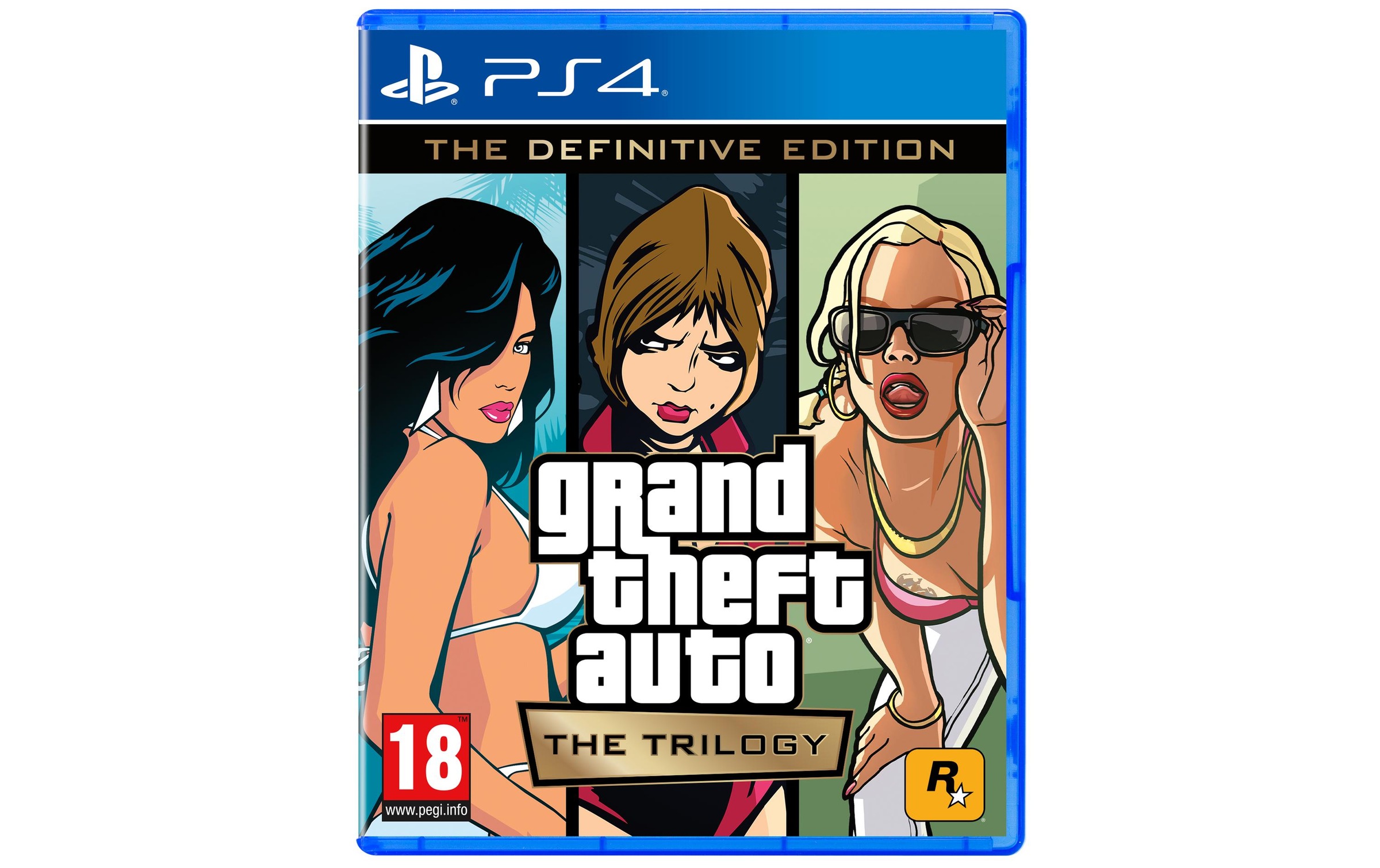 Image of Spielesoftware "GAME GTA Trilogy Definitive" PlayStation 4