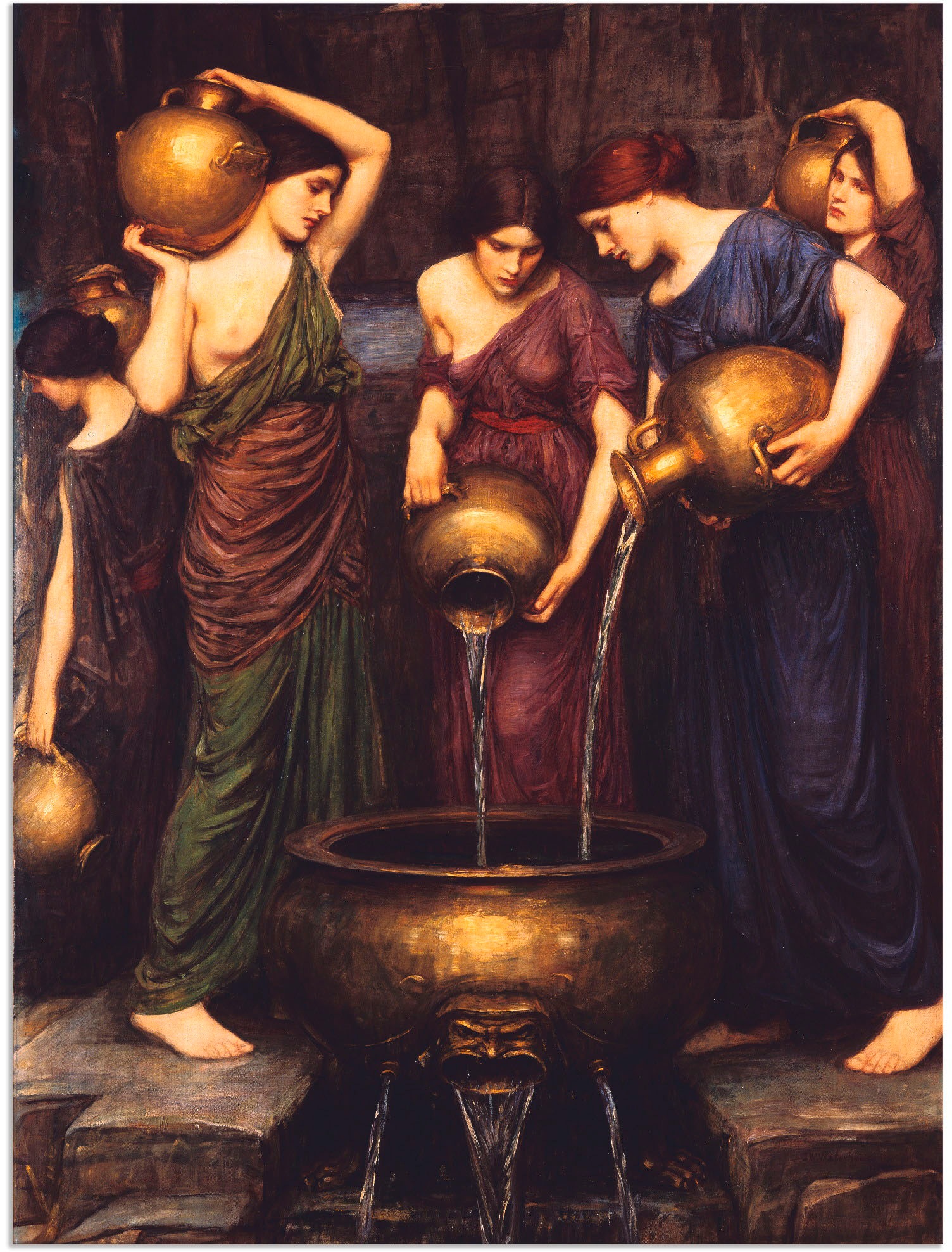 Image of Artland Wandbild »Die Danaiden. 1906«, Frau, (1 St.) bei Ackermann Versand Schweiz